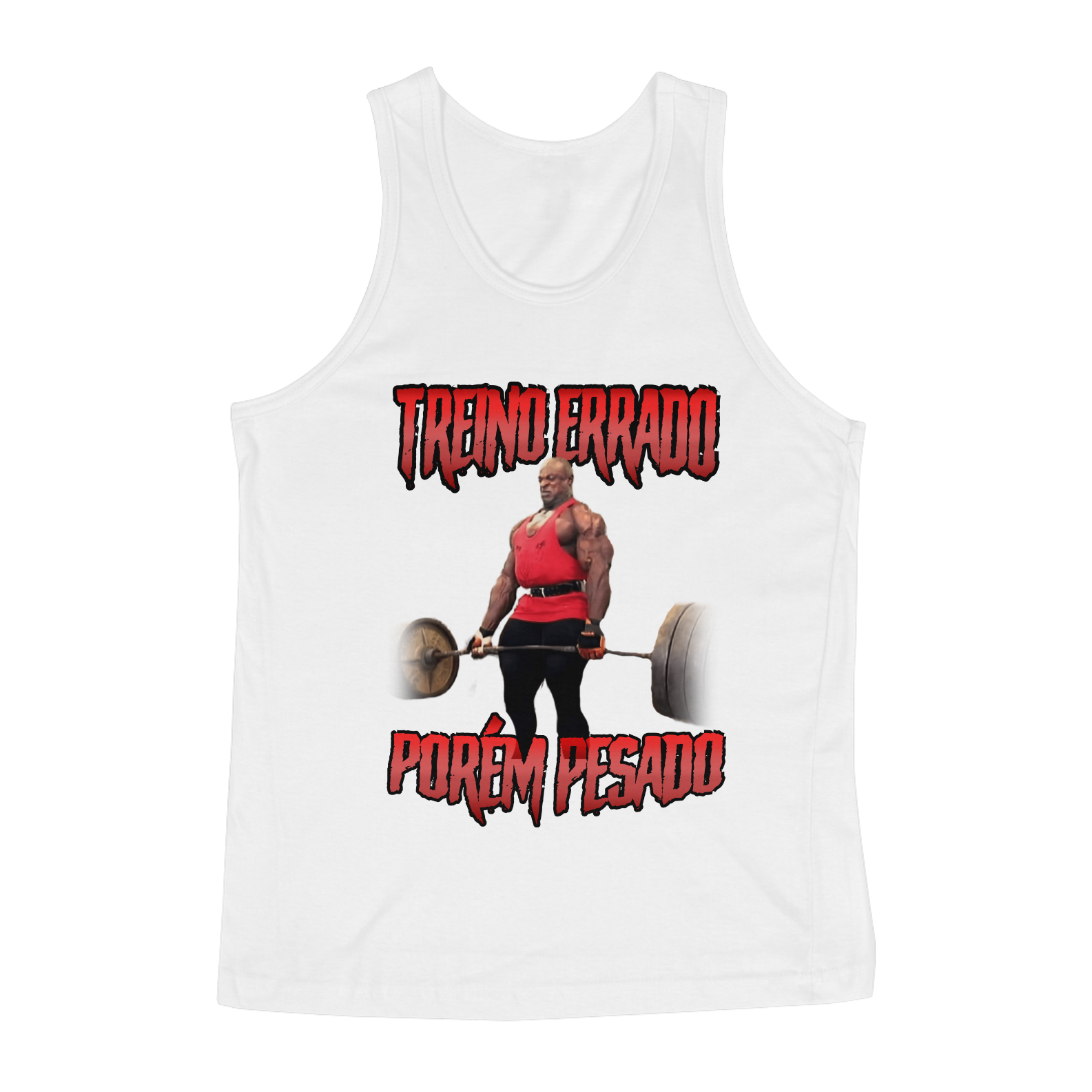 Nome do produto: Regata - Treino errado porém pesado