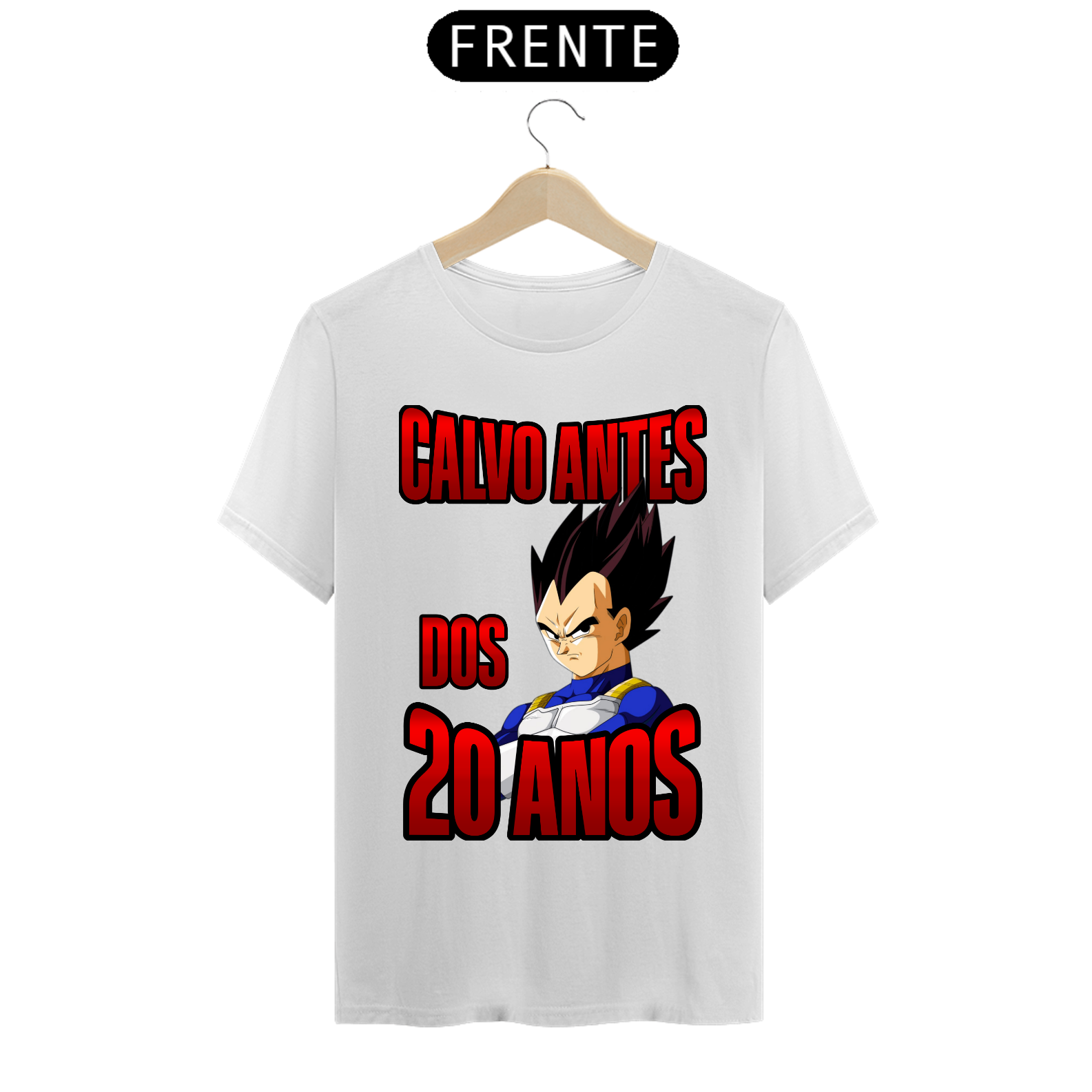 Nome do produto: Camiseta - Calvo antes dos 20