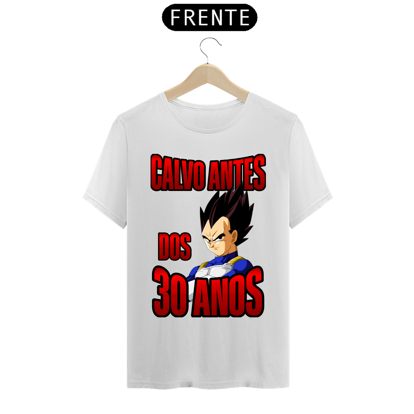 Nome do produto: Camiseta - Calvo antes dos 30