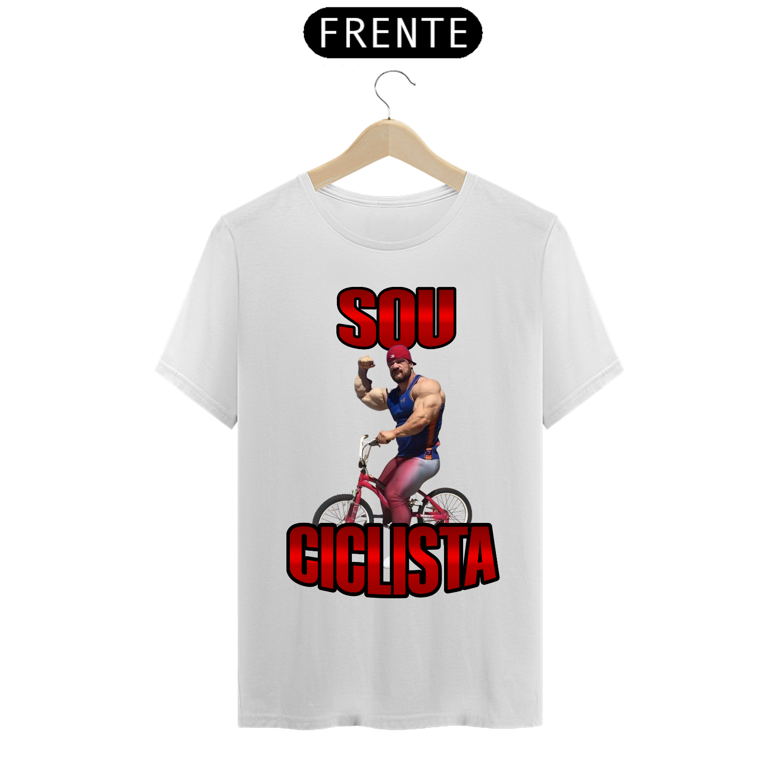Nome do produto: Camiseta - Sou Ciclista