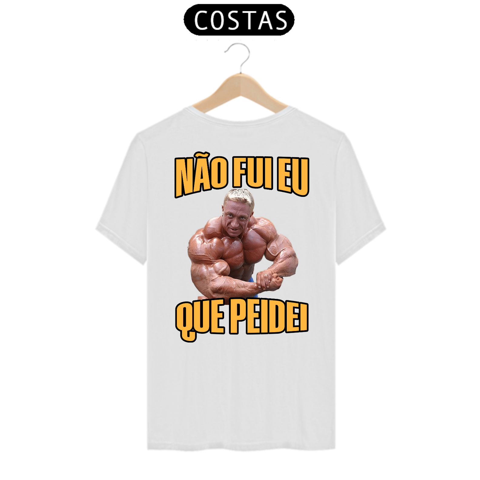 Nome do produto: Costas - Não fui Eu que peidei