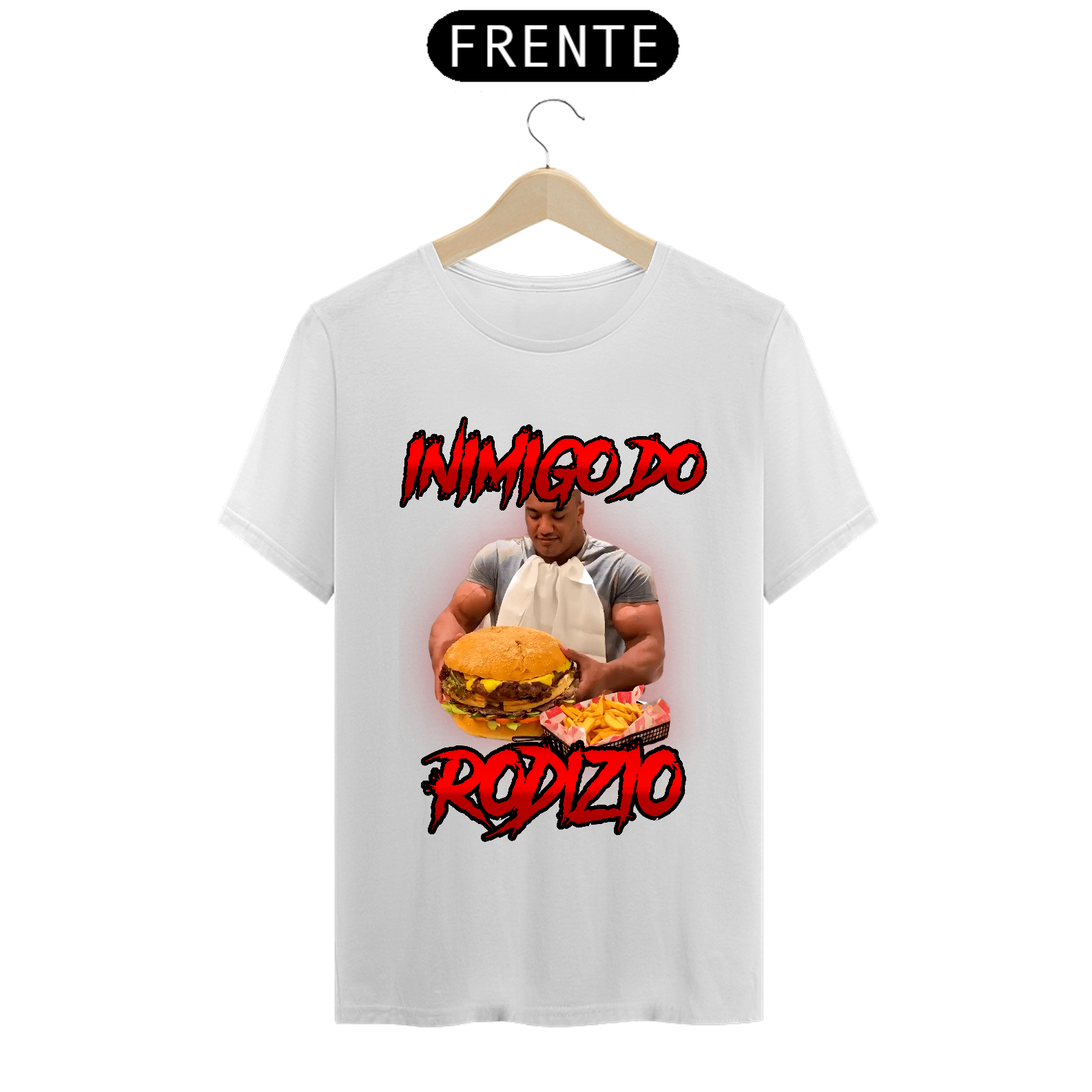 Nome do produto: Camiseta - Inimigo do Rodizio