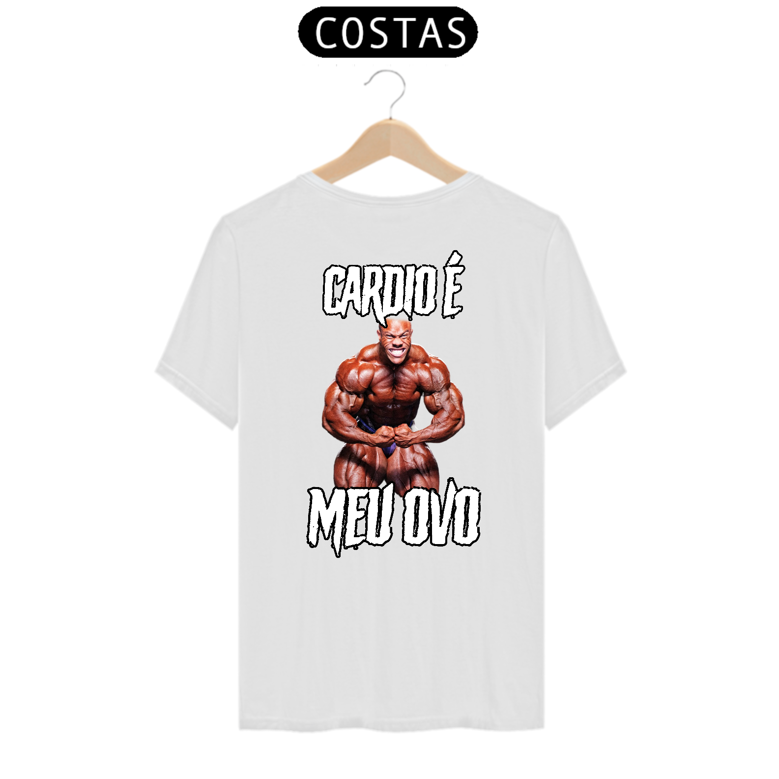 Nome do produto: COSTAS - CARDIO É MEU OVO