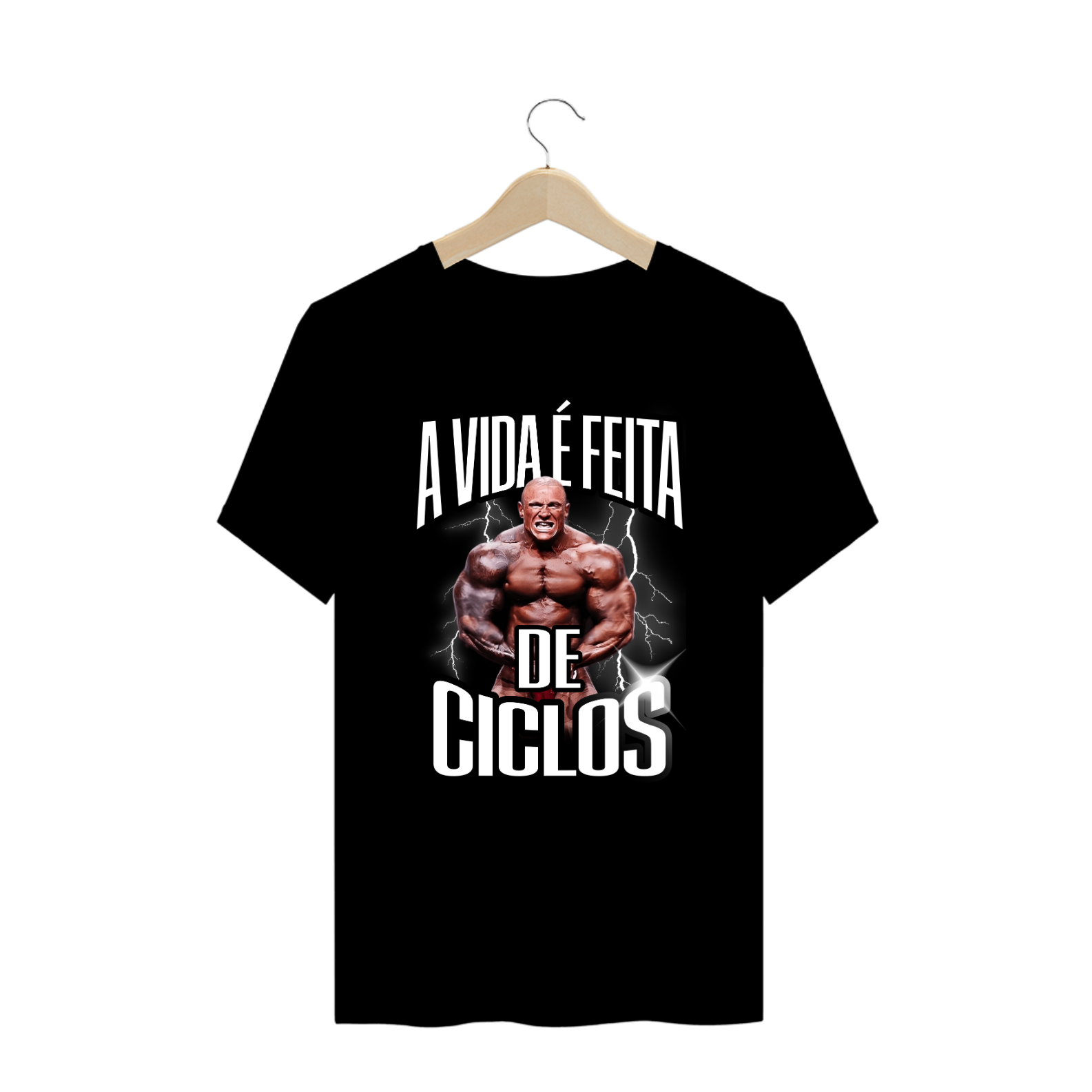 Nome do produto: Plus Size - A Vida é Feita De Ciclos