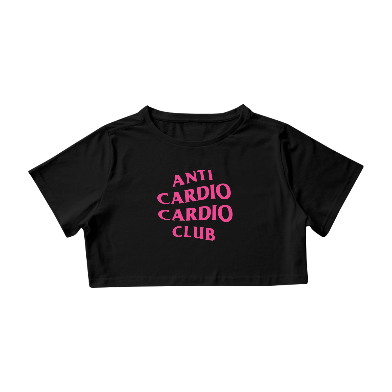 Nome do produto: Cropped- anti cardio- cardio club