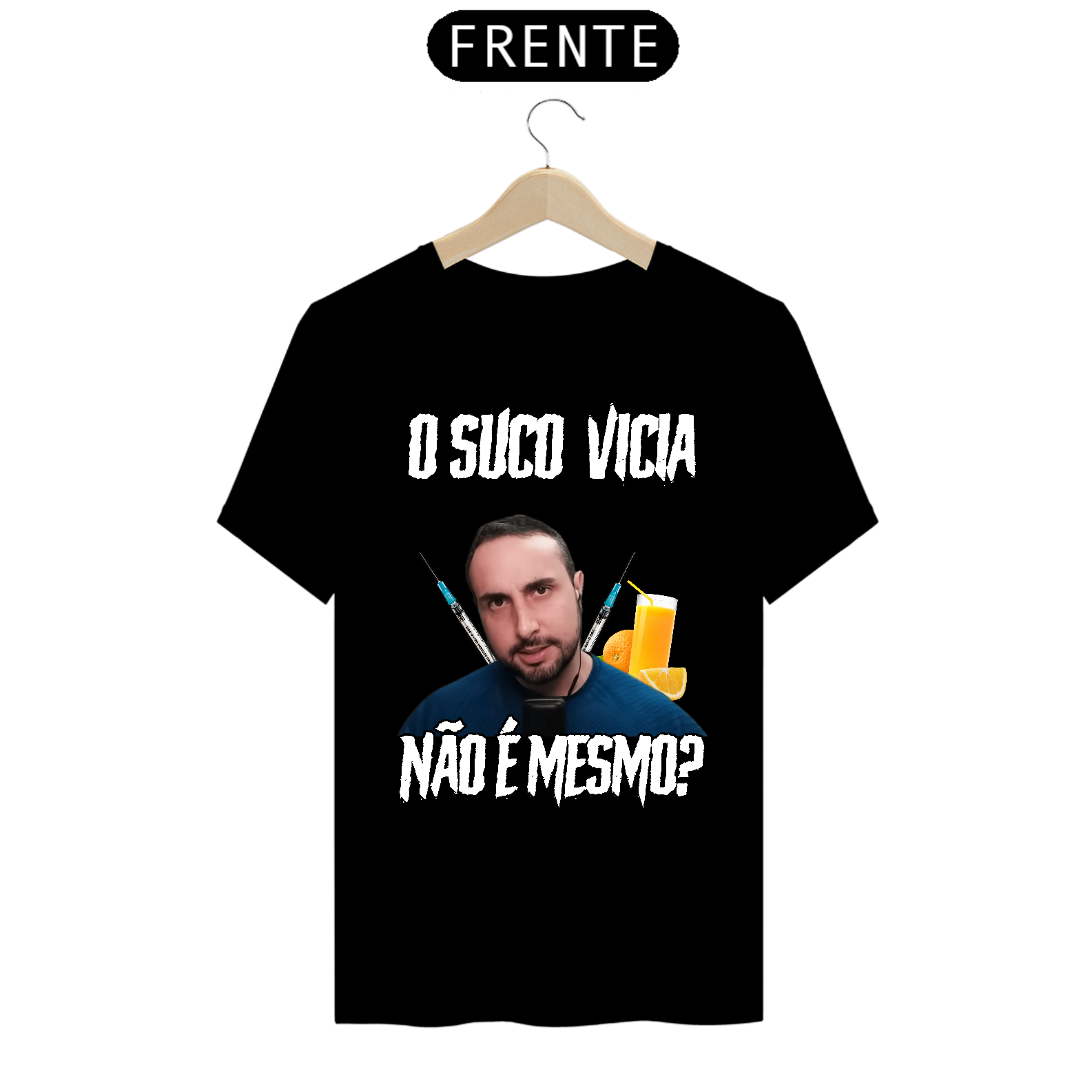 Nome do produto: Camiseta - O Suco Vicia