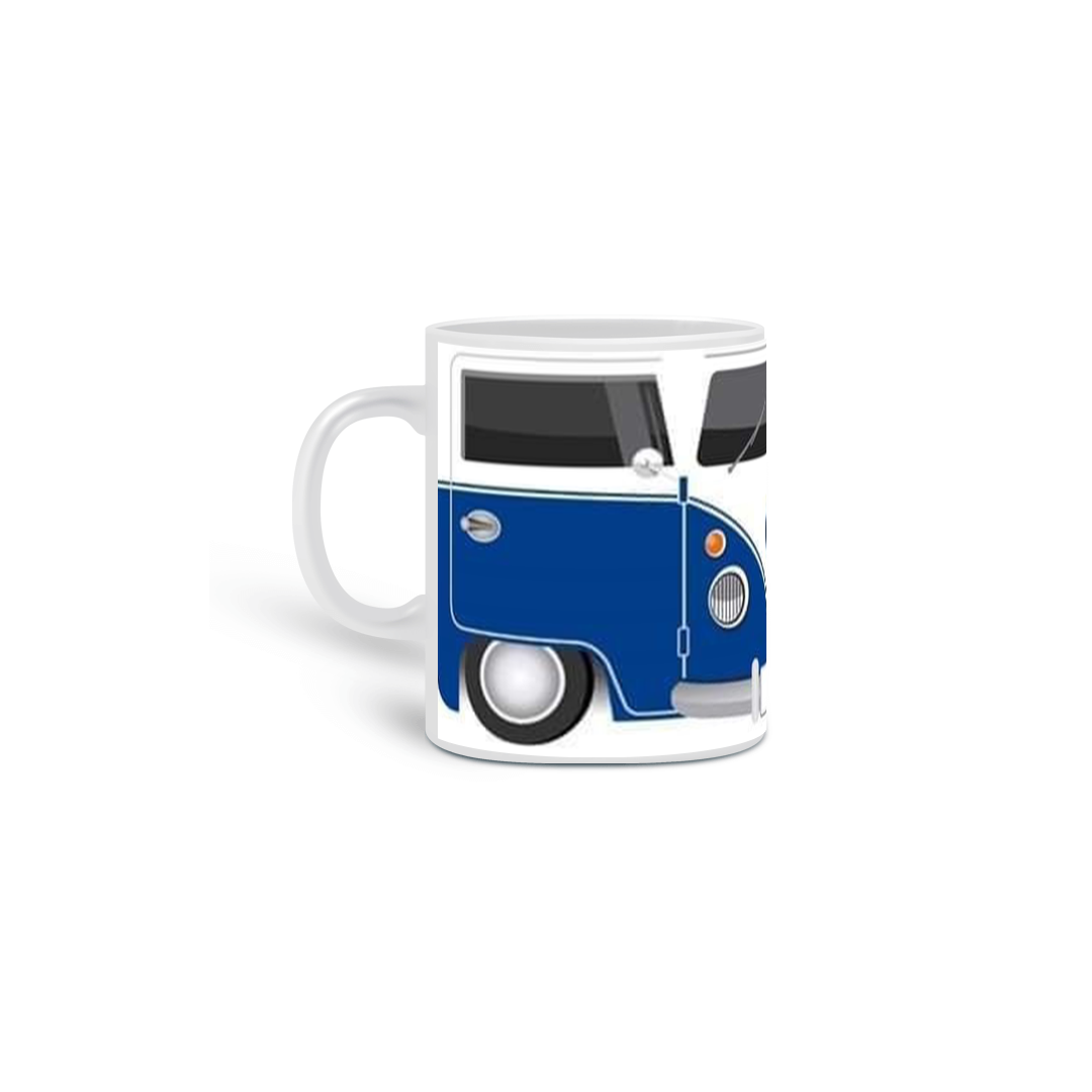 Nome do produto: Caneca Kombi Azul