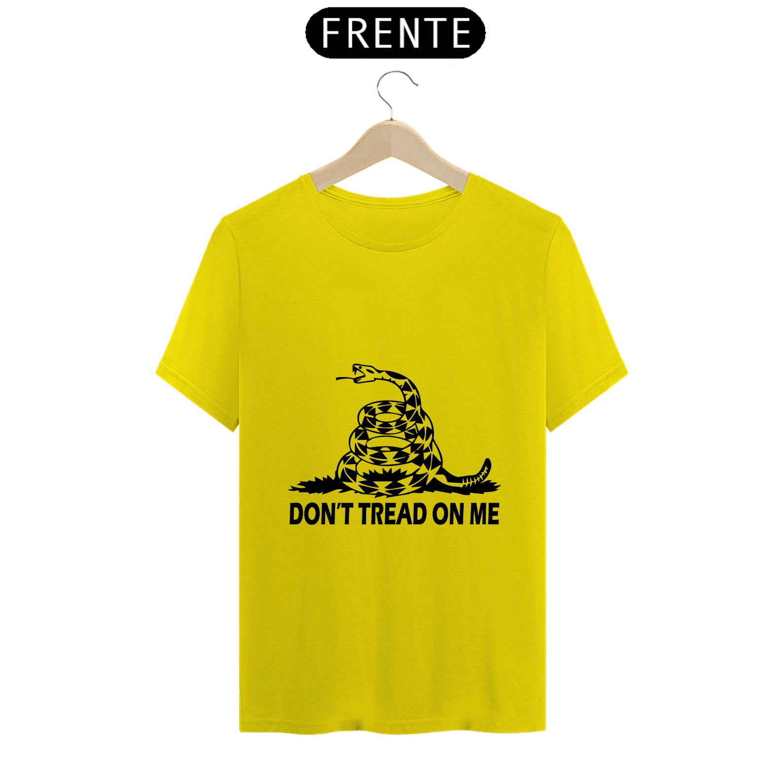 Nome do produto: T-shirt - Don\'t Tread On Me