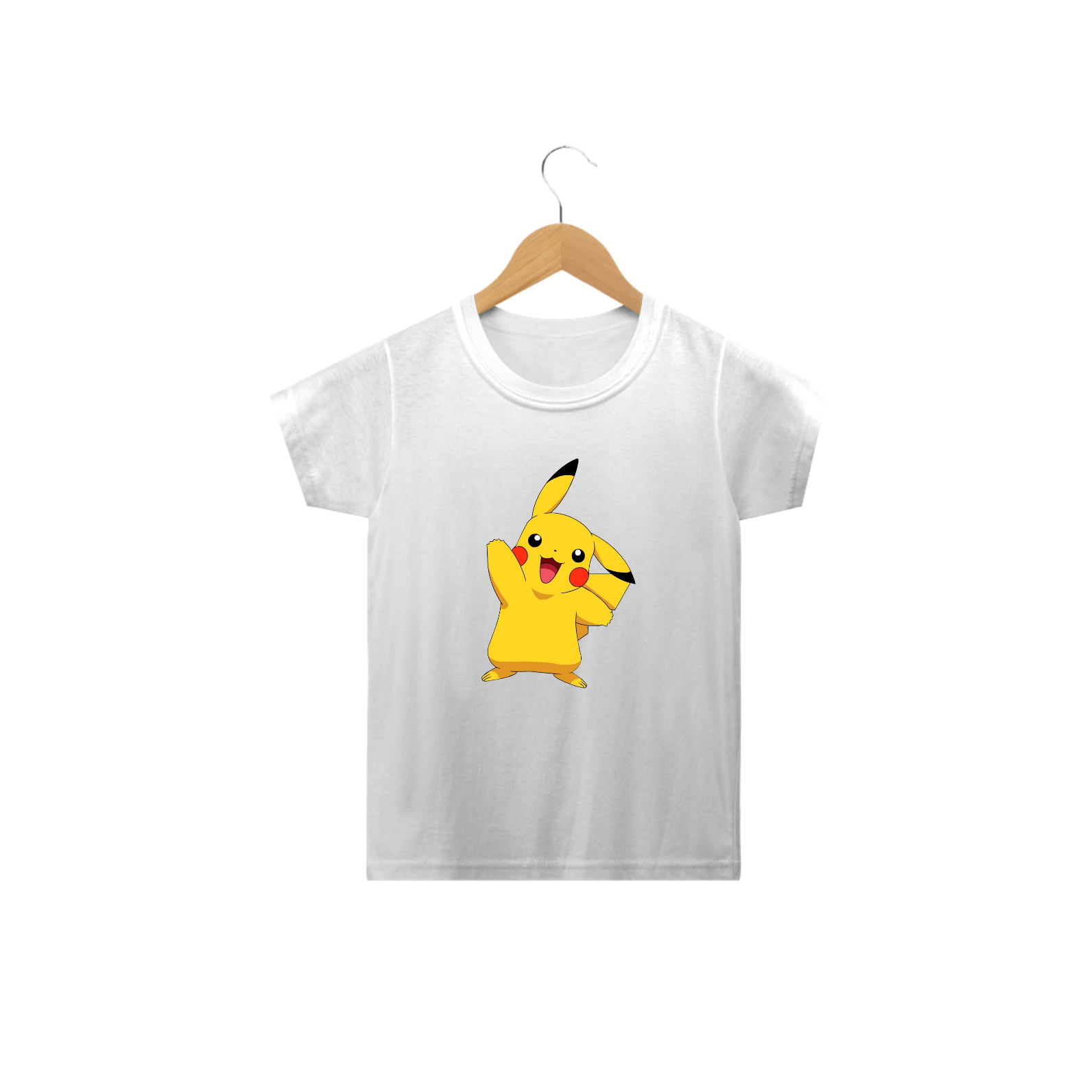Nome do produto: Camisa Infantil Pikachu