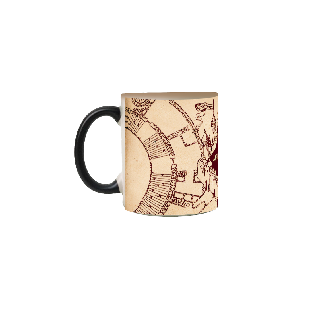 Nome do produto: Harry Potter - Mapa do Maroto - Caneca Mágica
