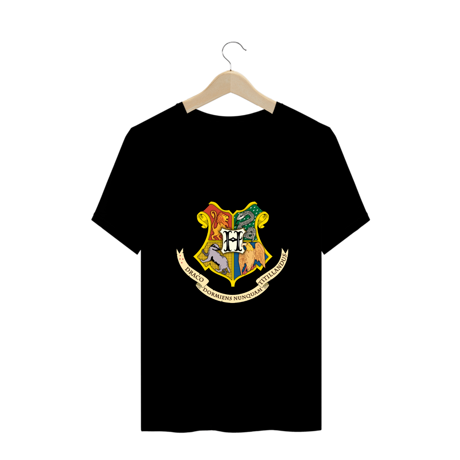 Nome do produto: Camisa Hogwarts - Plus Size