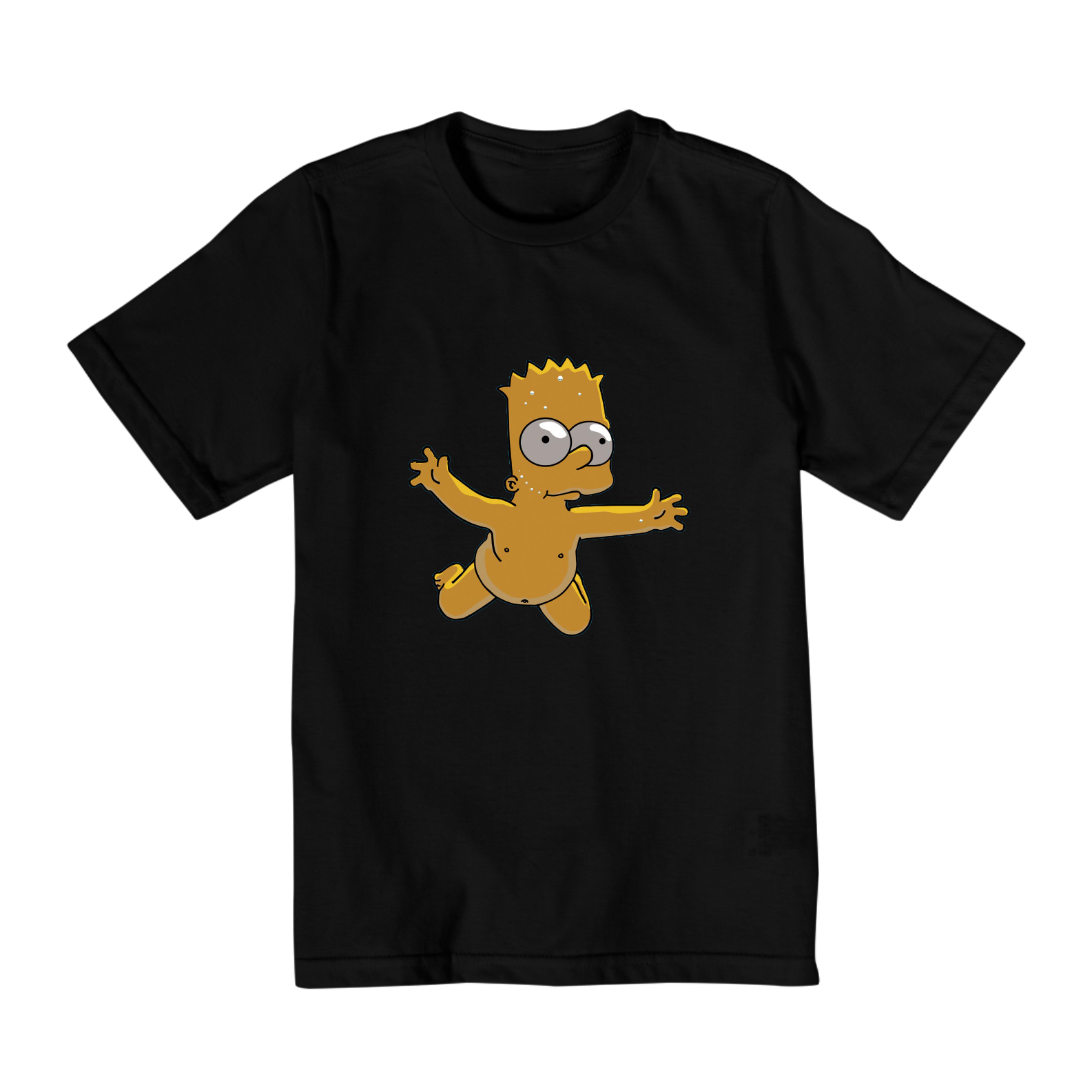 Nome do produto: Camiseta Infantil - Bart Simpsons