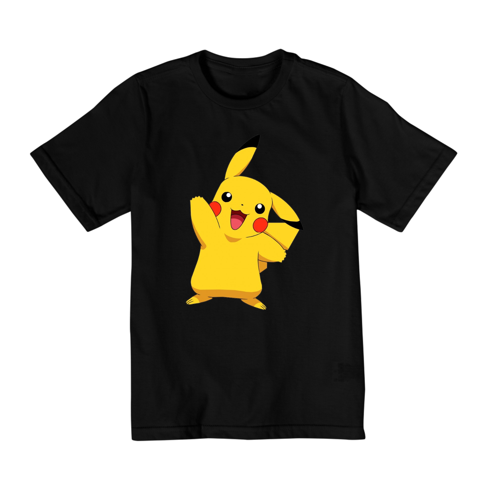 Nome do produto: Camiseta Infantil - Pikachu