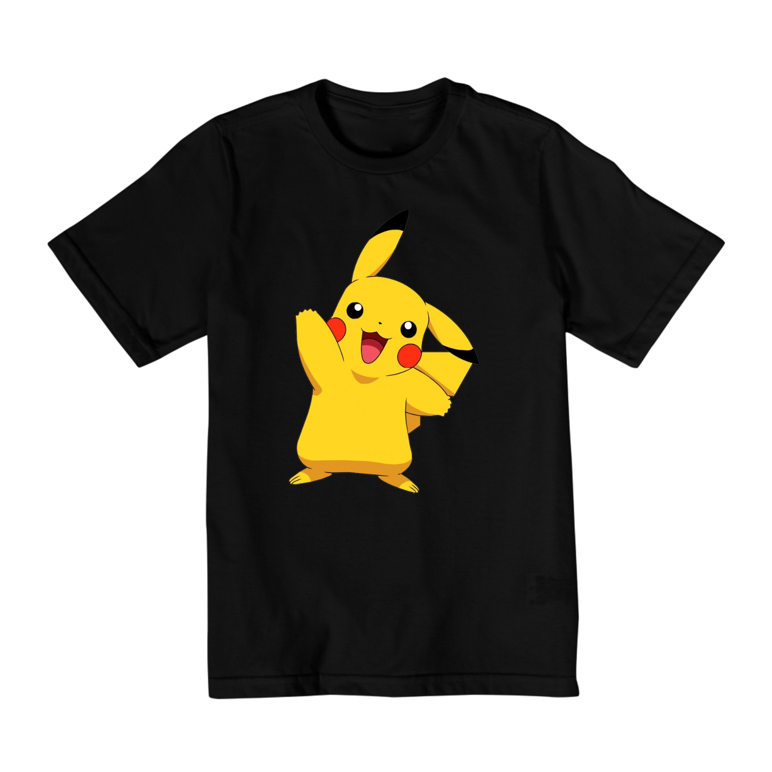 Nome do produto: Camiseta Infantil - Pikachu