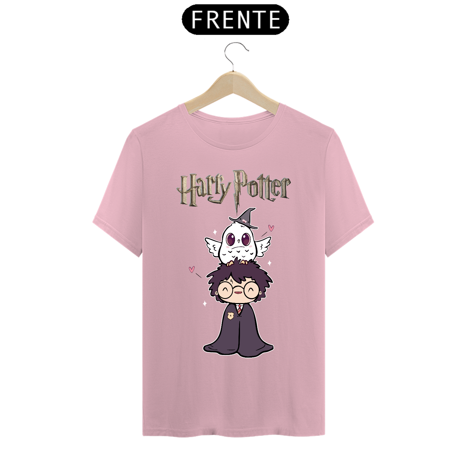 Nome do produto: Camiseta Harry Potter e Coruja