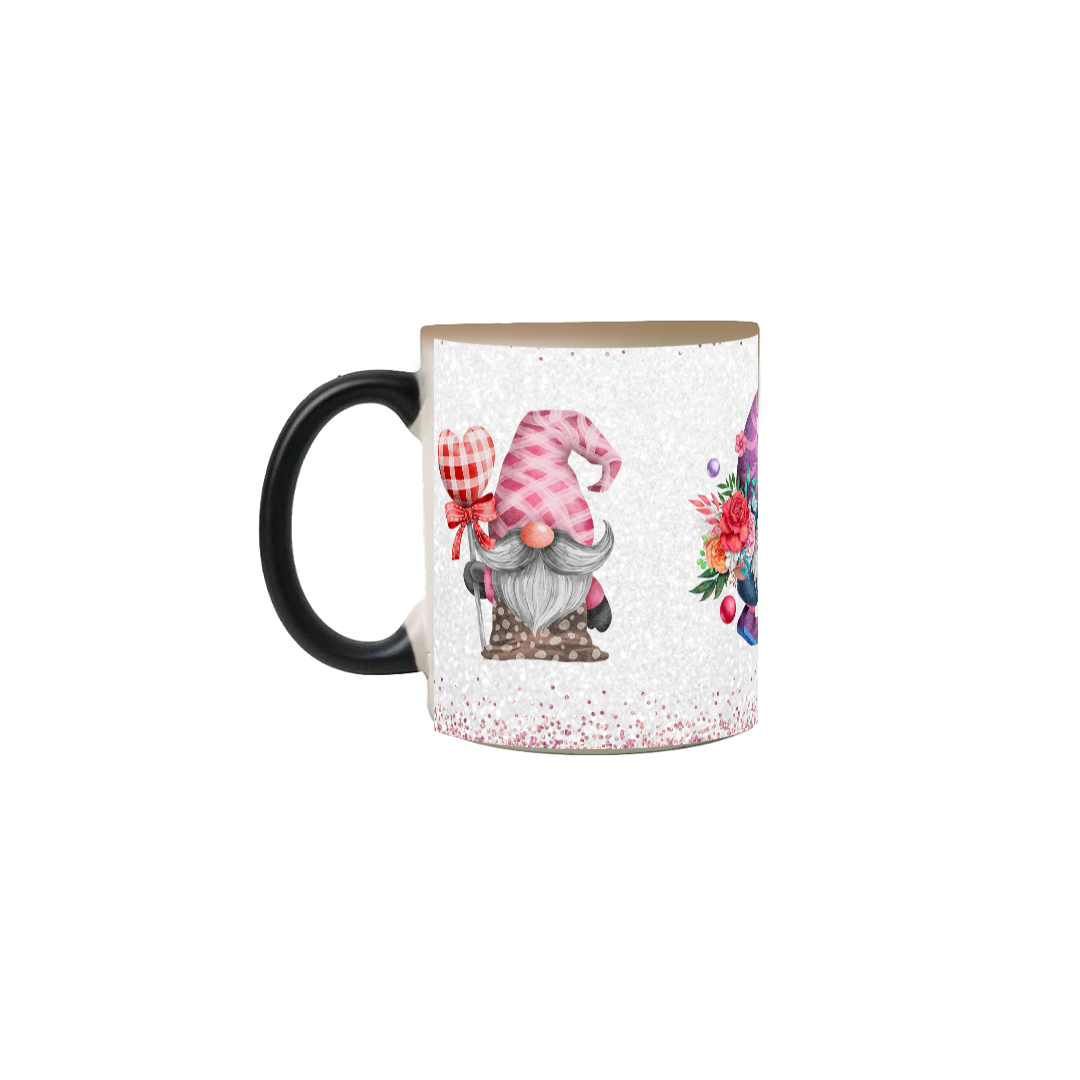 Nome do produto: Caneca Mágica - Valentine gnomes