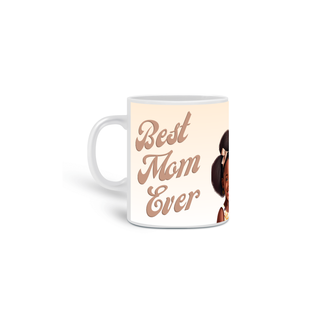 Nome do produto: Caneca branca - Best Mom Ever 