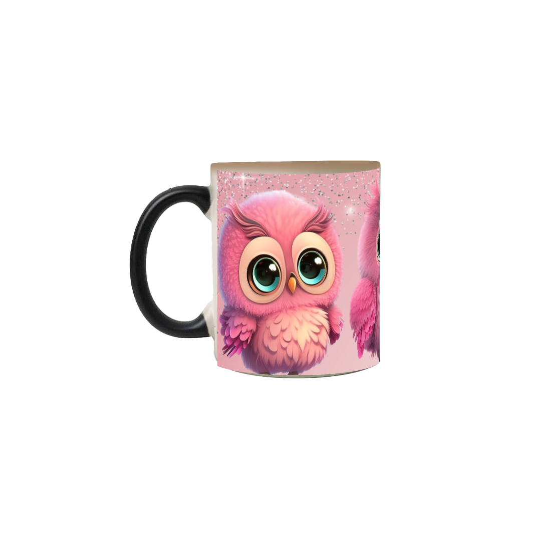 Nome do produto: Caneca Mágica - Coruja 