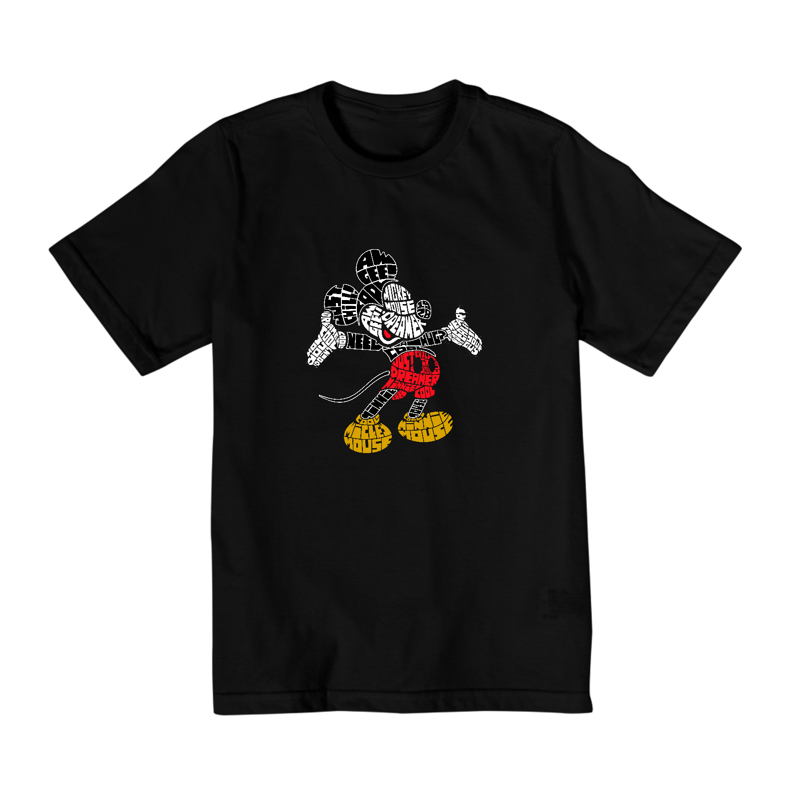 Nome do produto: Camiseta Quality infantil 10 a 14 -  Mickey 