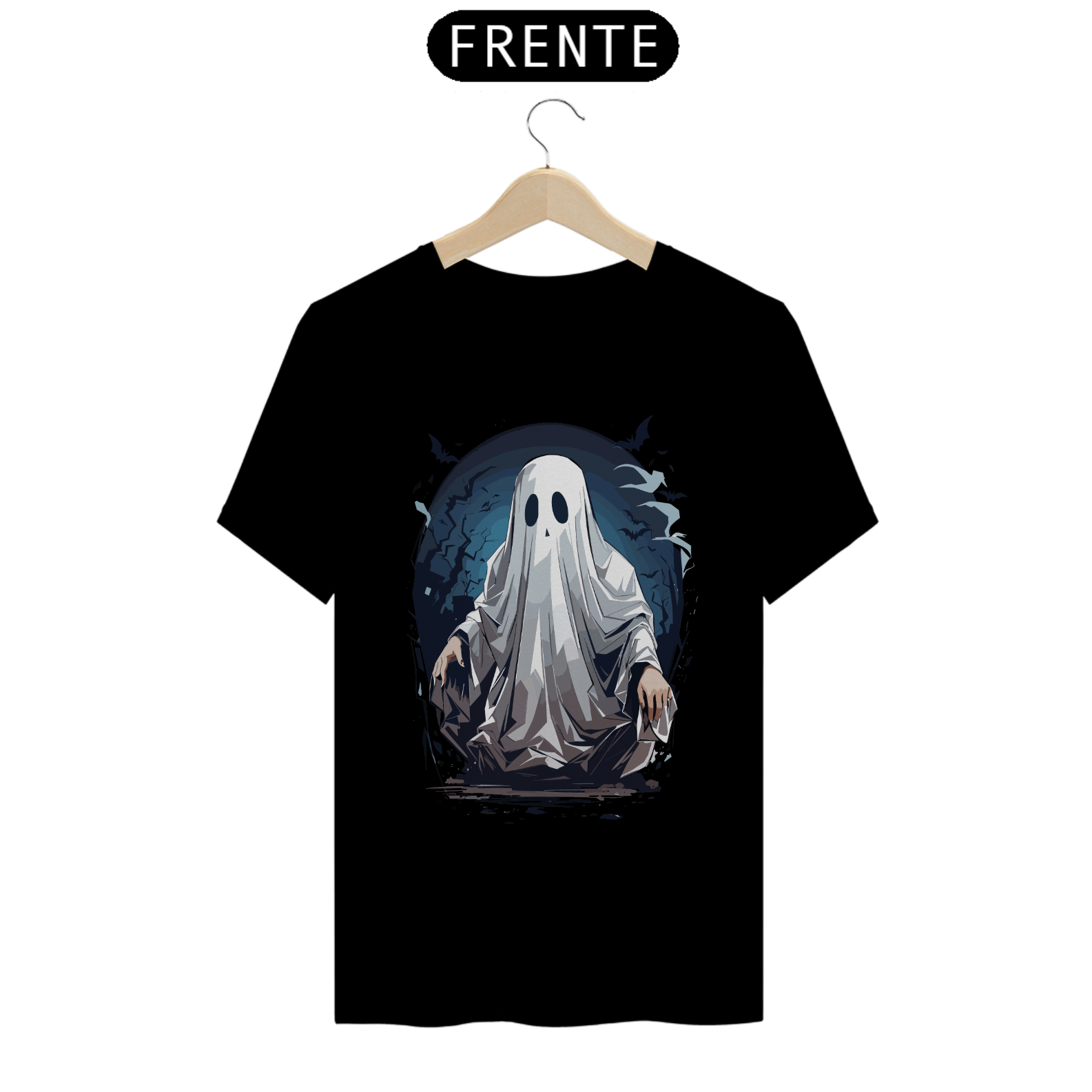 Nome do produto: Camiseta Quality - fantasma, ghost 