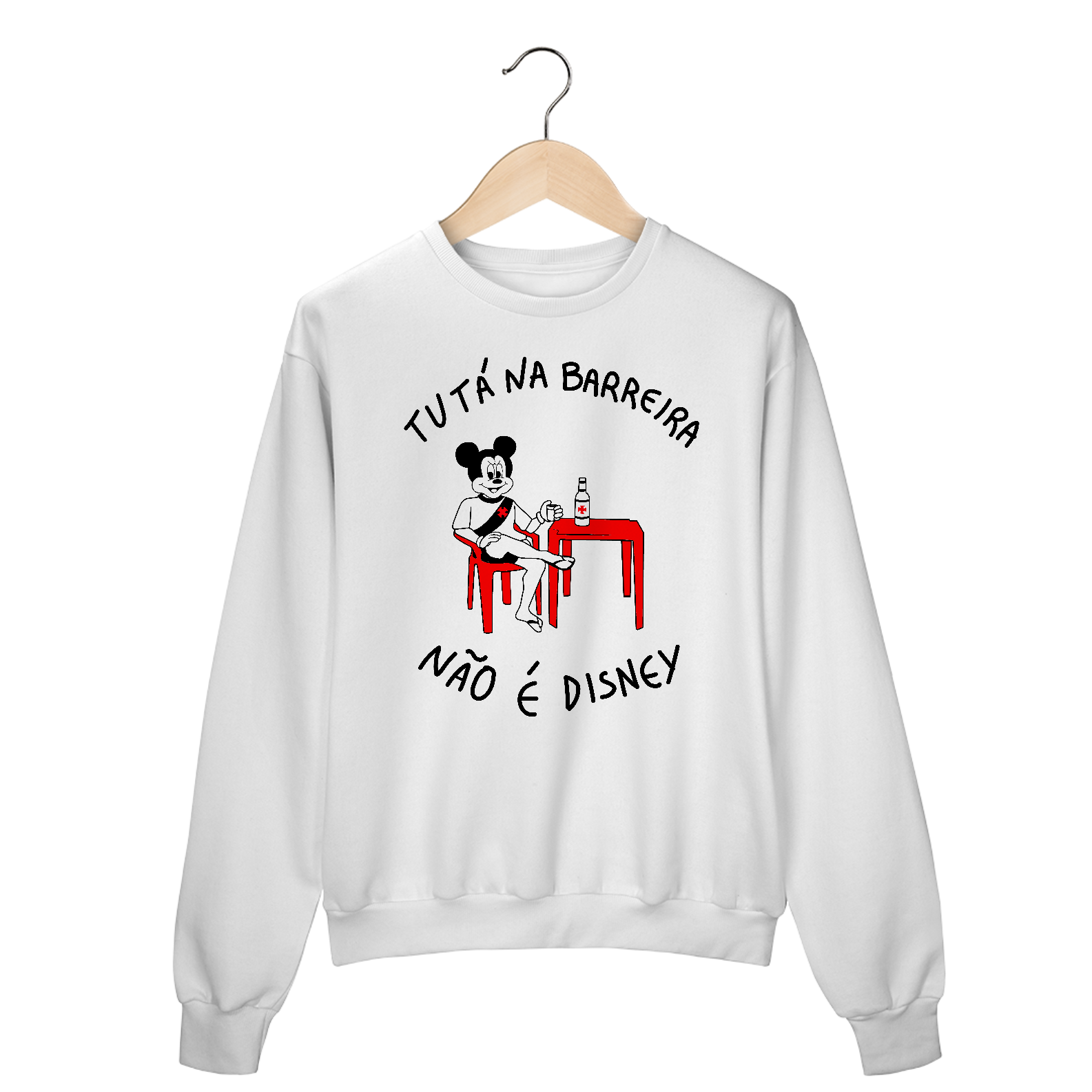 Nome do produto  Moletom TU TÁ NA BARREIRA