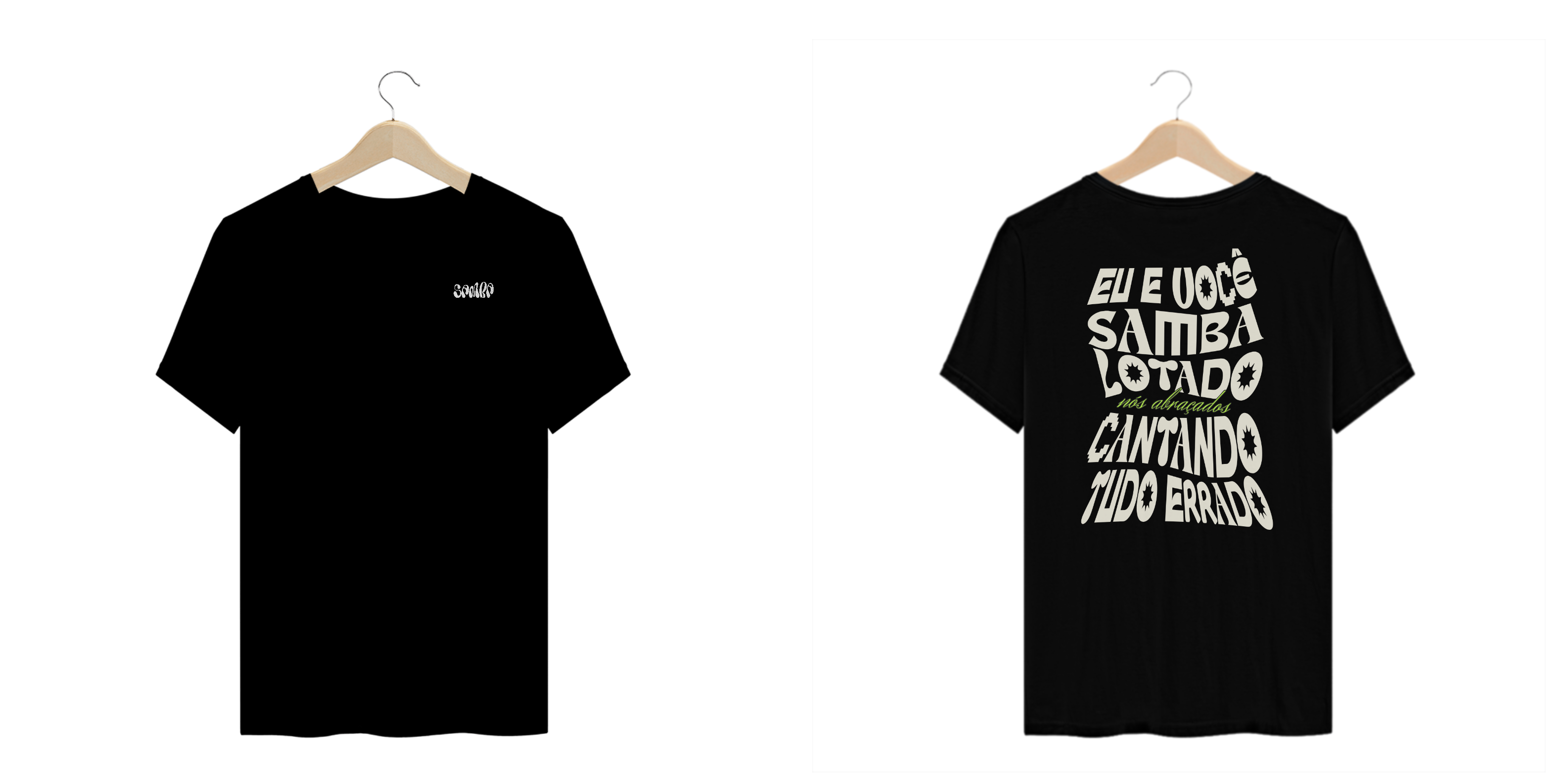 Nome do produto  Eu + Vc + Samba (Pus Size)