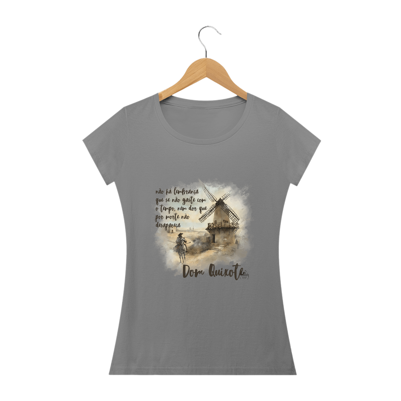 Nome do produto: Dom Quixote Long Quality (Branca/Cinza)