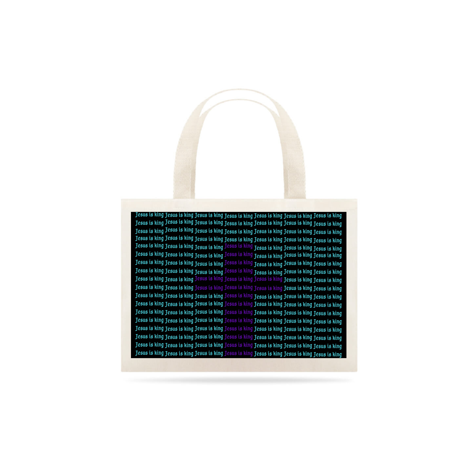 Nome do produto: EcoBag - Jesus is king