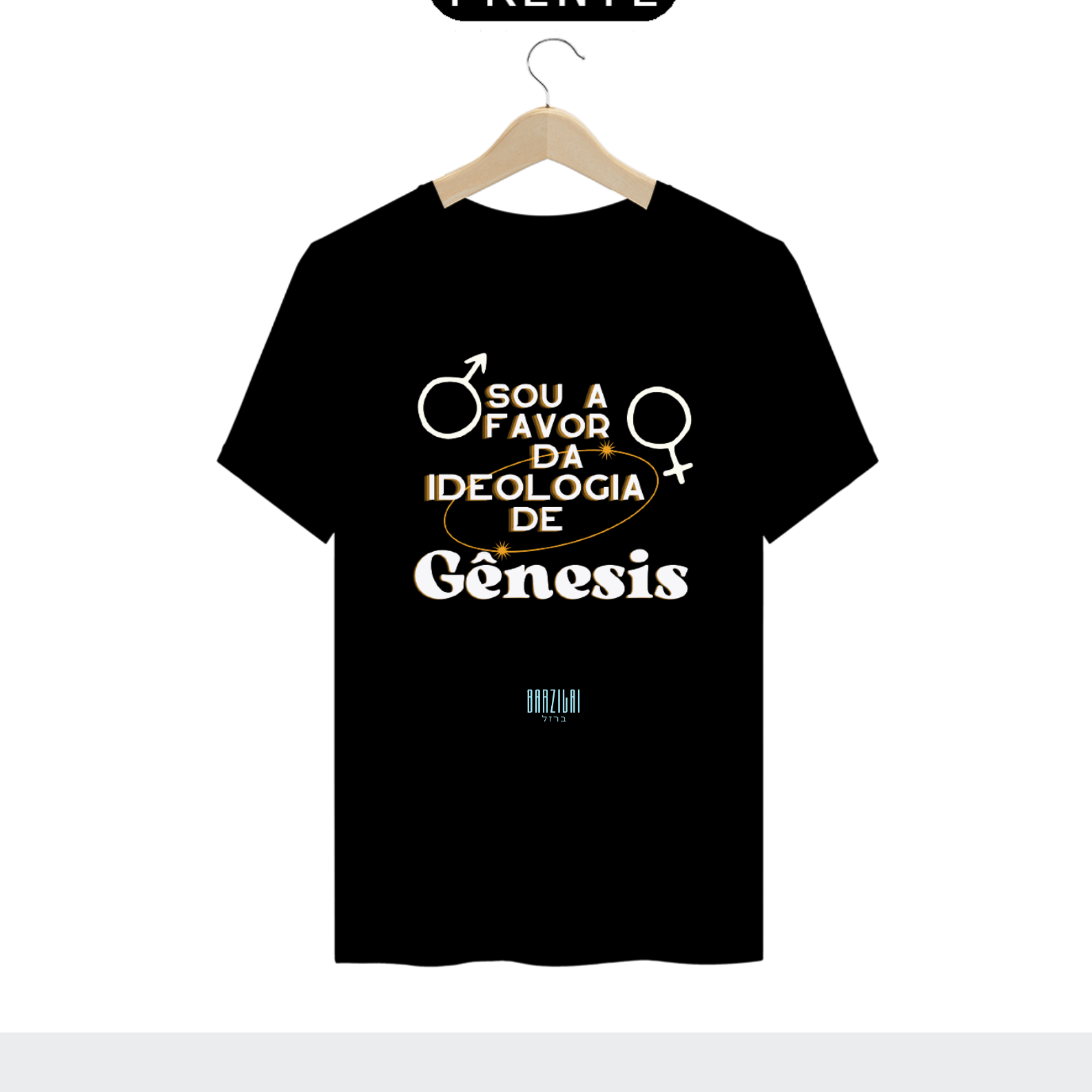 Nome do produto: Camiseta - Ideologia de Gênesis