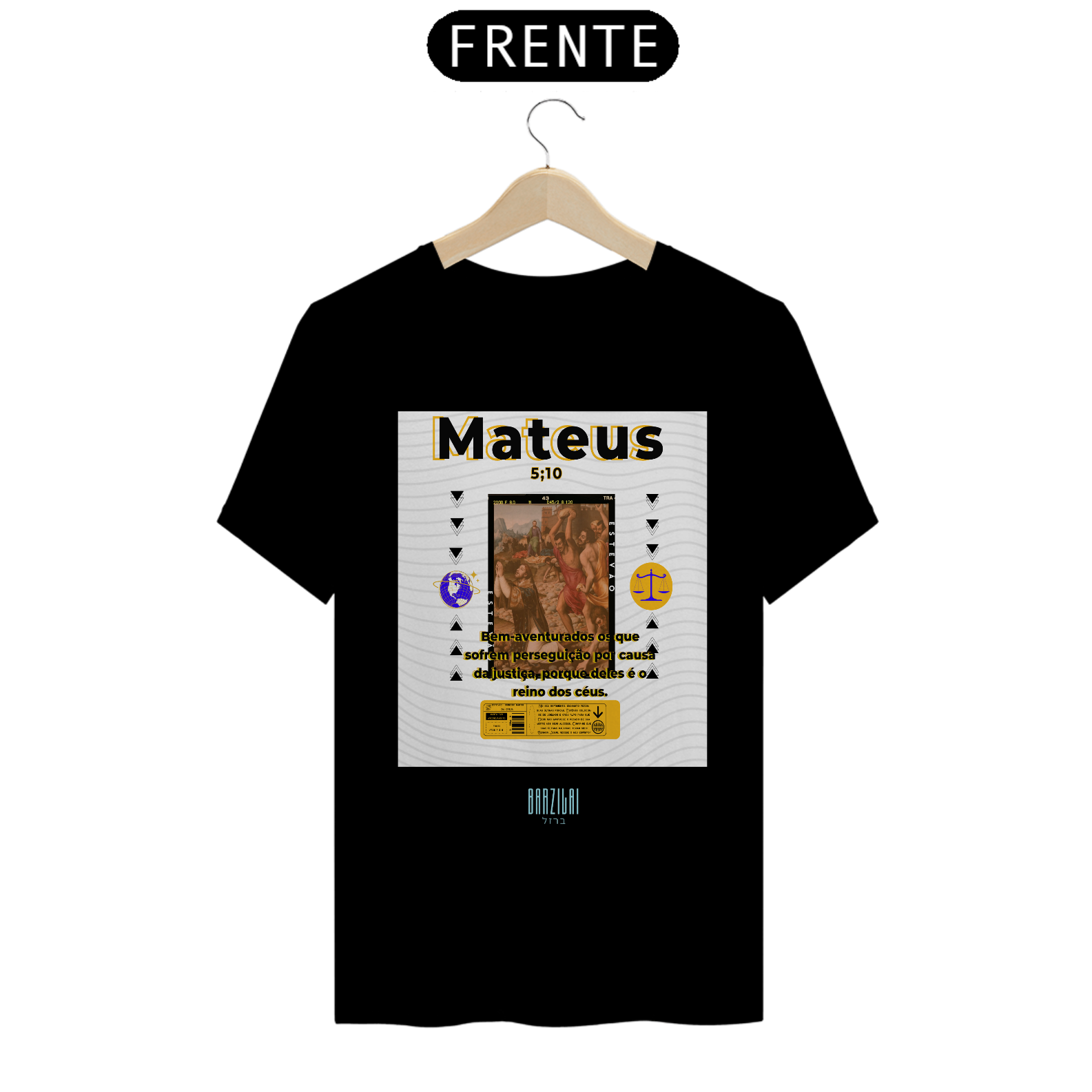 Nome do produto: camiseta - Mt 5;10