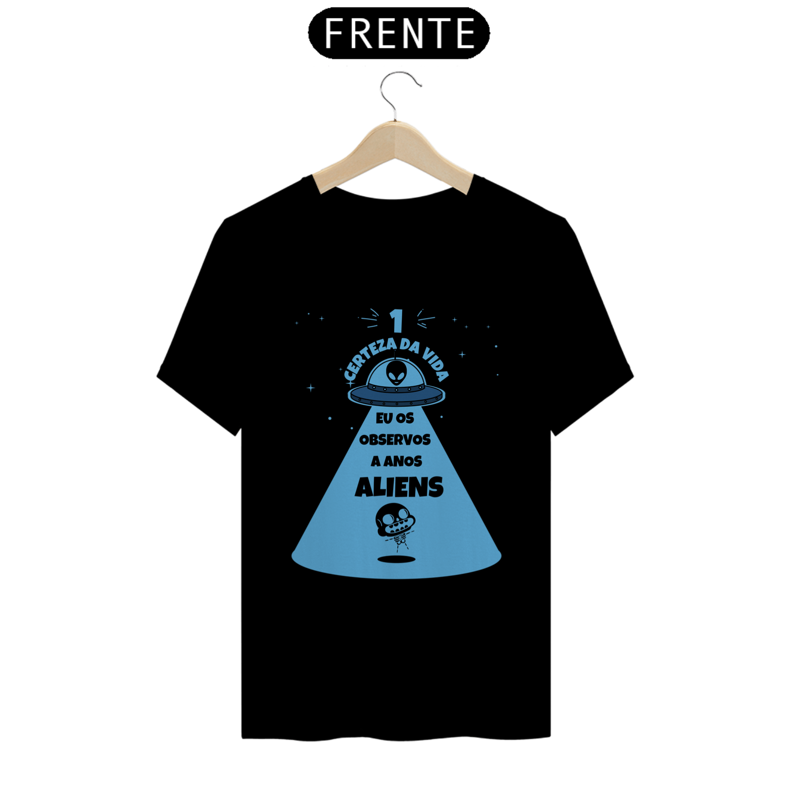 Nome do produto: CAMISETA ALIENS