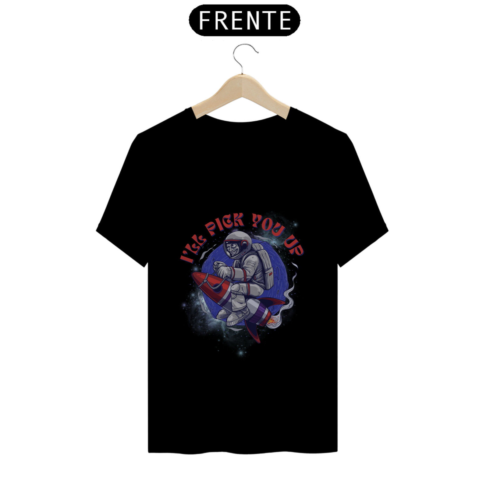 Nome do produto: CAMISETA ASTRONALTA SUICIDA
