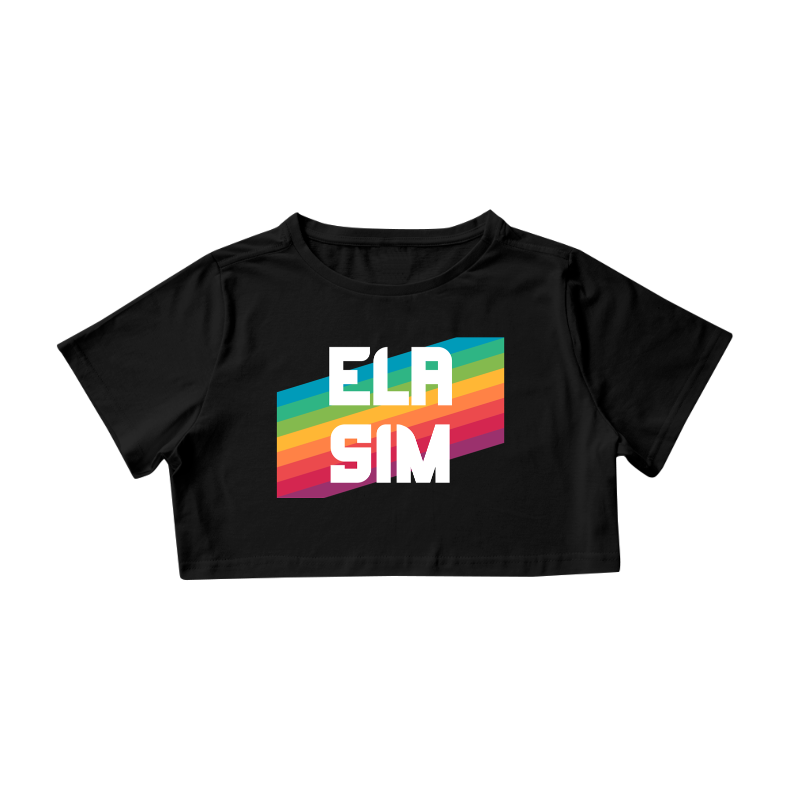 Nome do produto: CROPPED ELA SIM