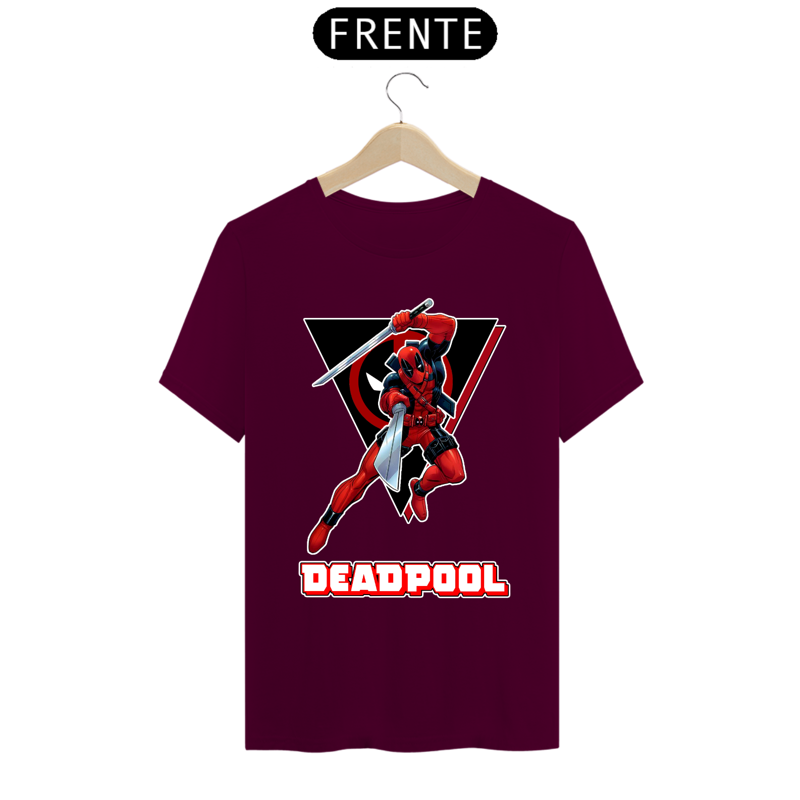 Nome do produto: Camiseta Masculina - Deadpool