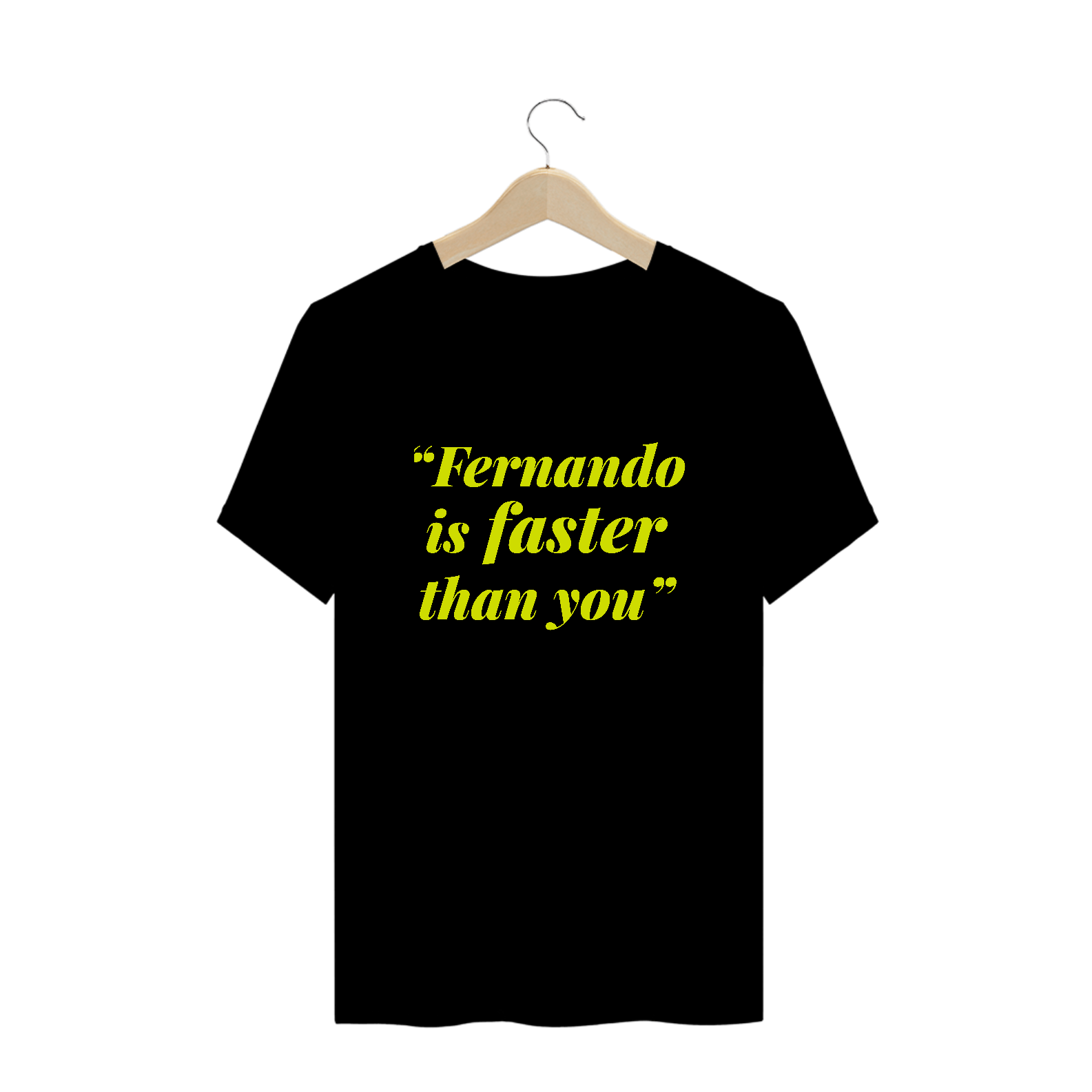 Nome do produto: Plus Size Camiseta Fernando Alonso Faster Than You