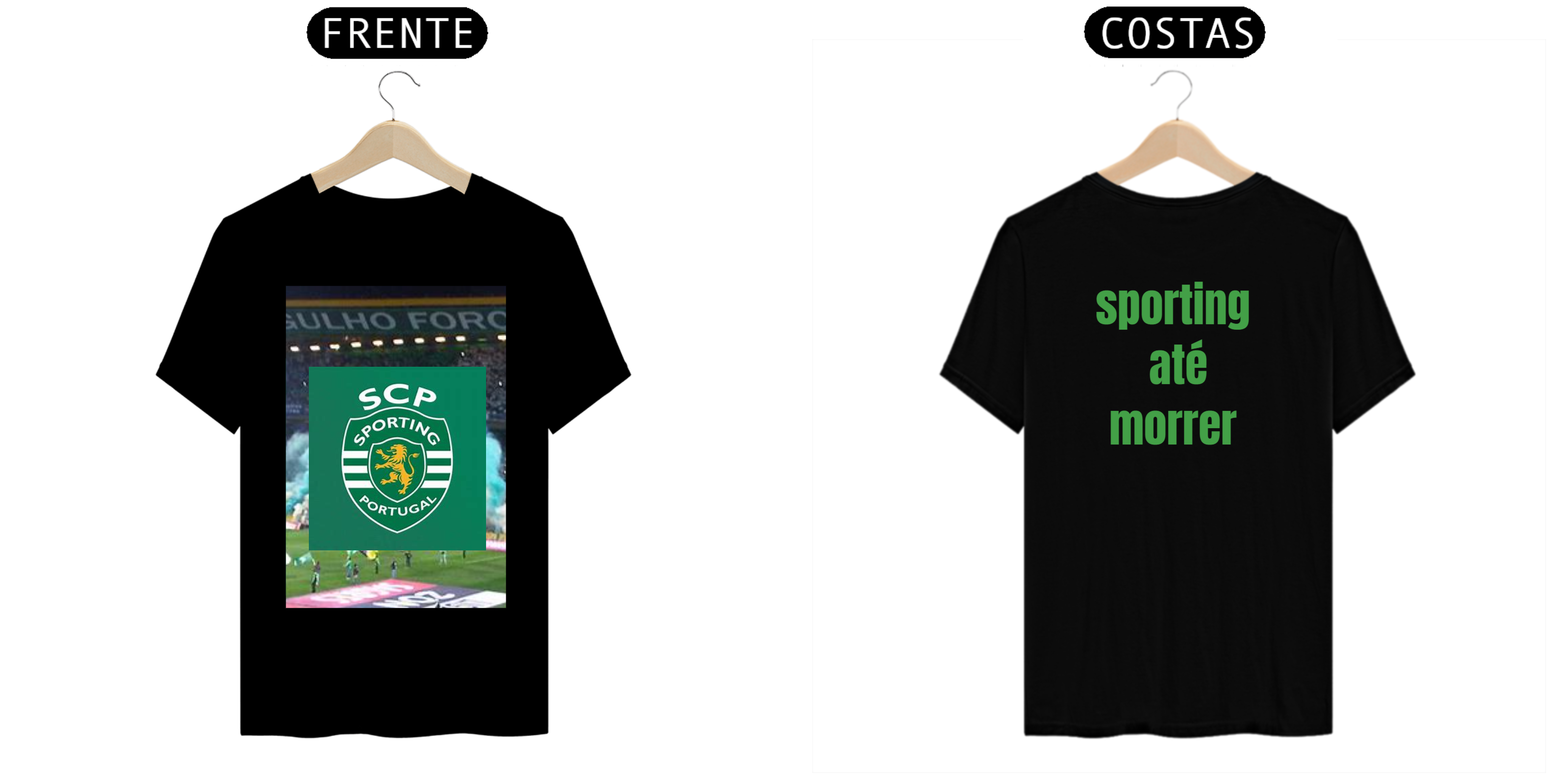 Nome do produto: t-shirt do sporting