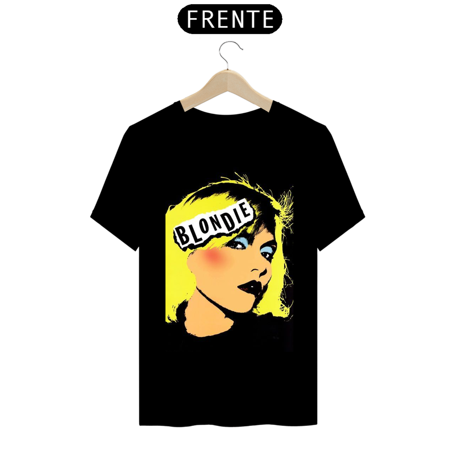 Nome do produto: Camiseta Blondie Pop Art