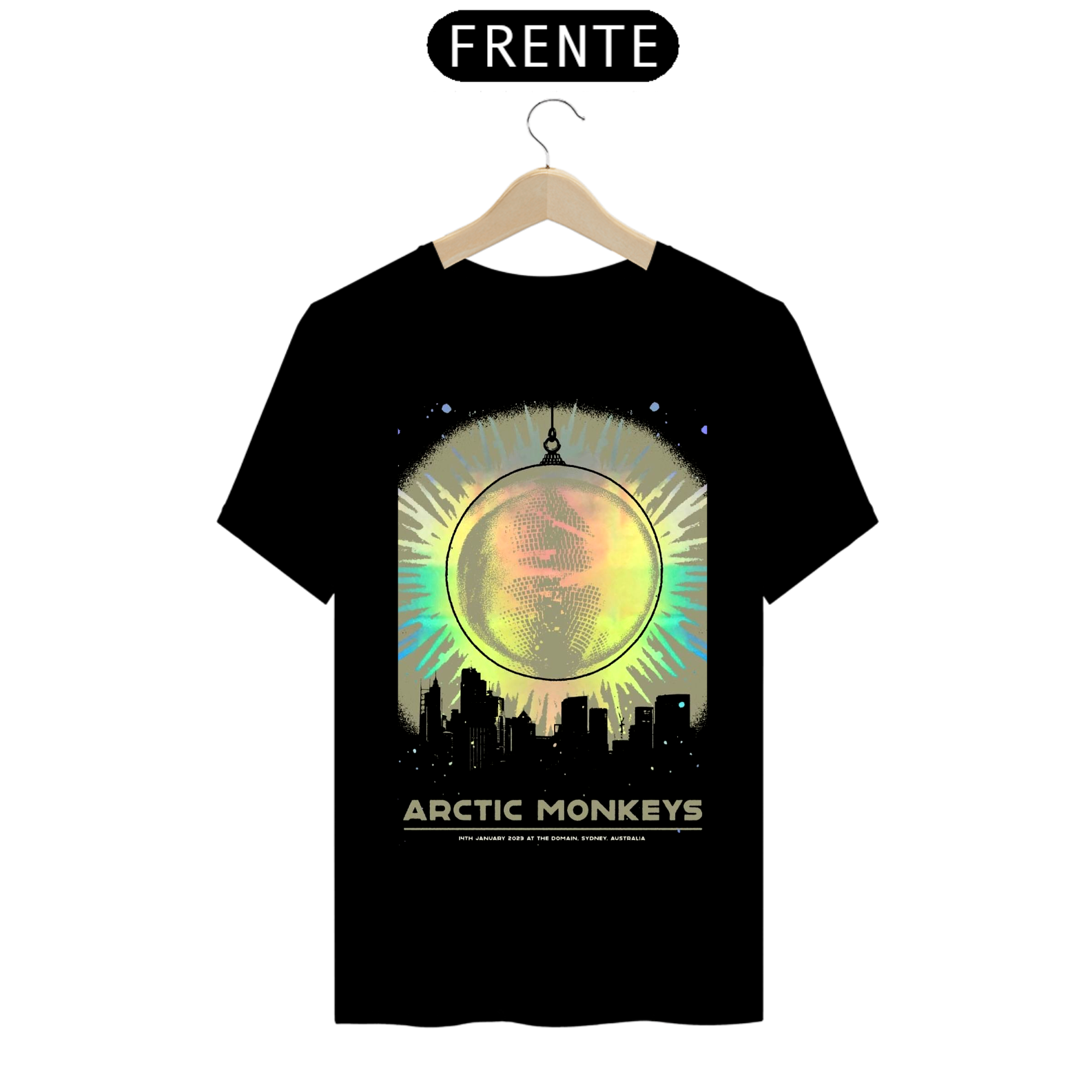 Nome do produto: Camiseta Arctic Monkeys Mirrorball