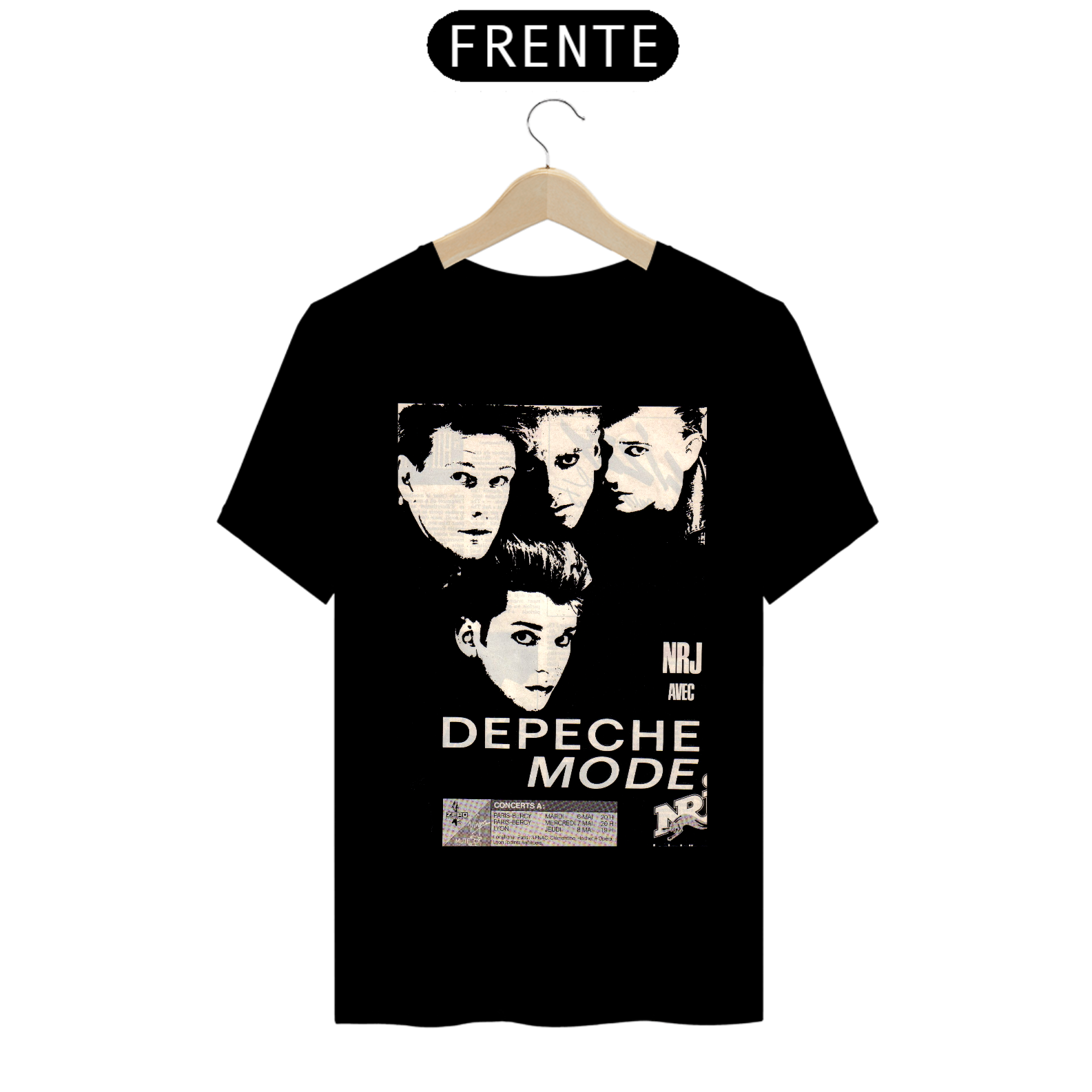 Nome do produto: Camiseta Depeche Mode 
