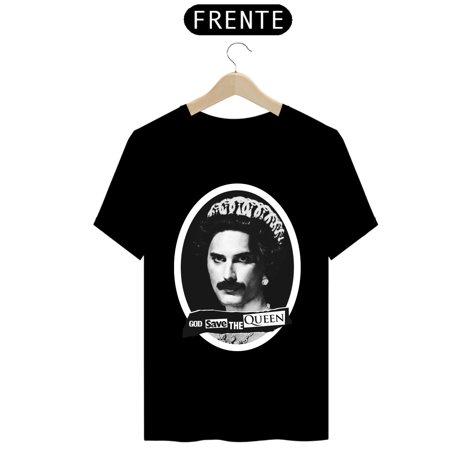 Nome do produto: Camiseta God Save the Queen