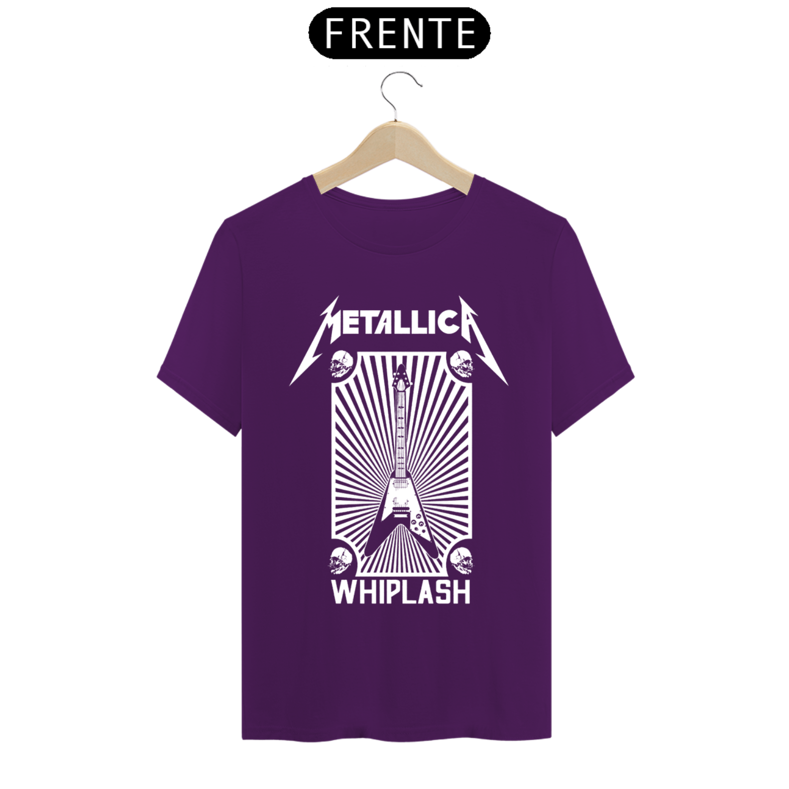 Nome do produto: Camiseta Metallica - Whiplash