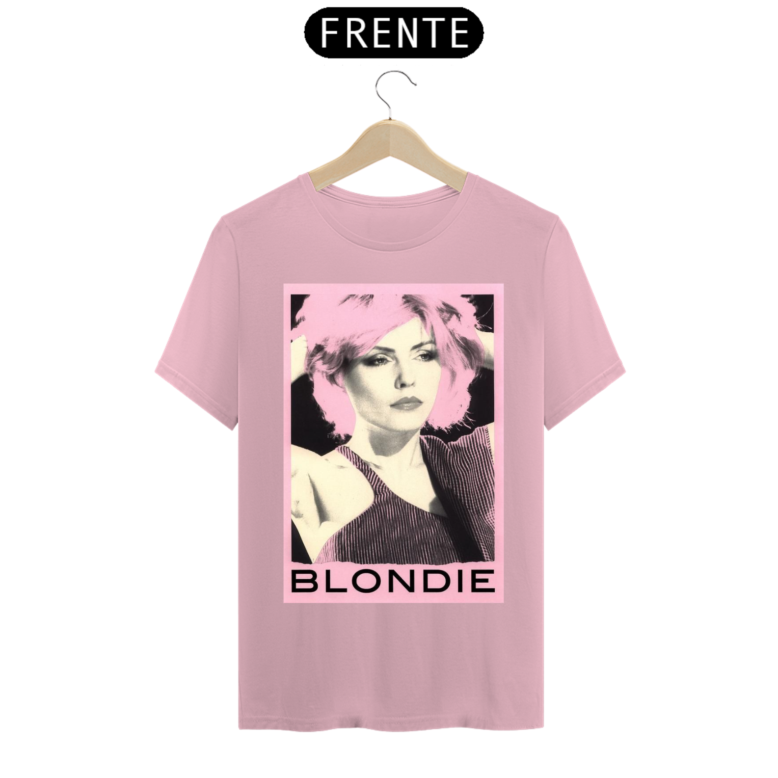 Nome do produto: Camiseta Blondie Pink