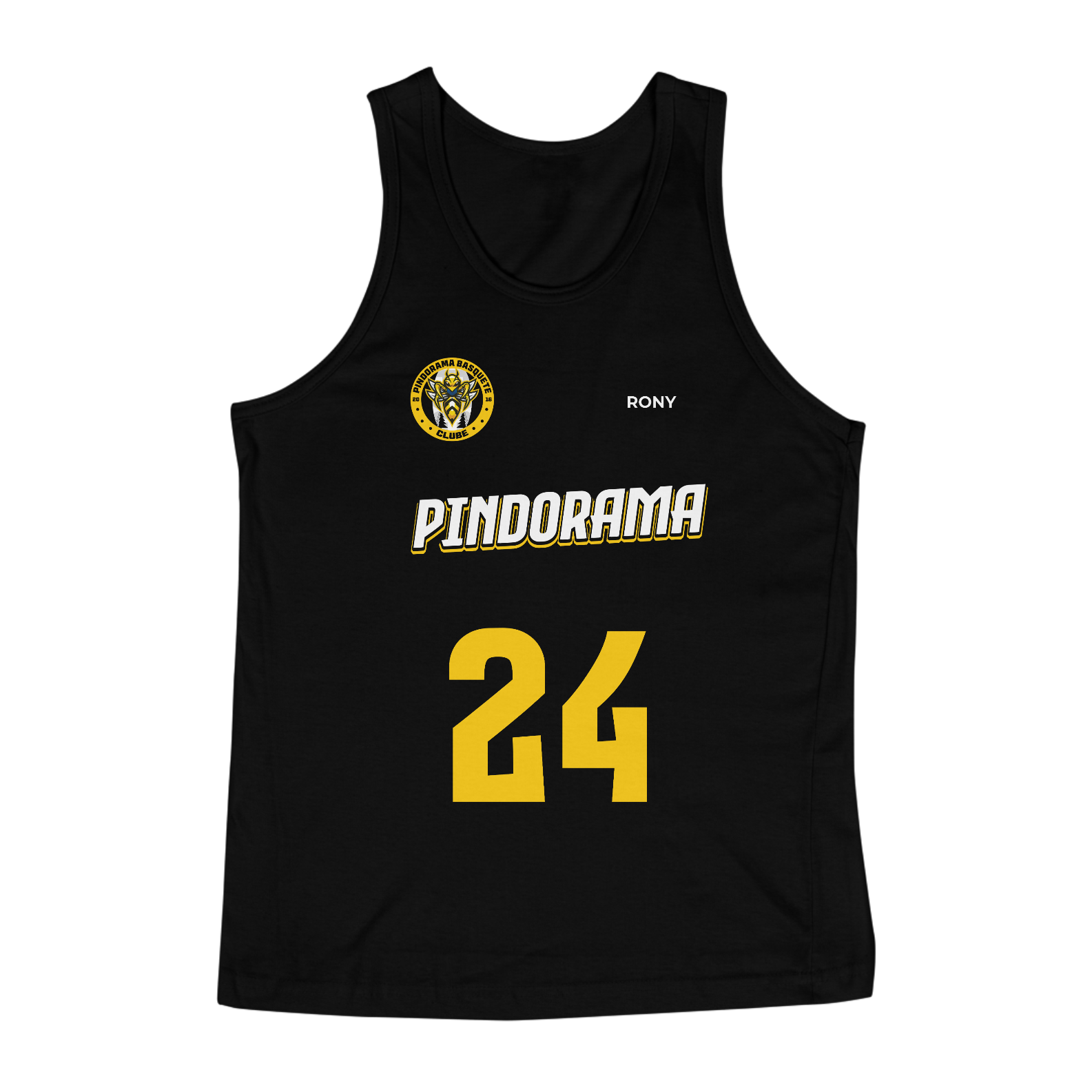 Nome do produto: REGATA PBC RONY 24 - AMISTOSO 