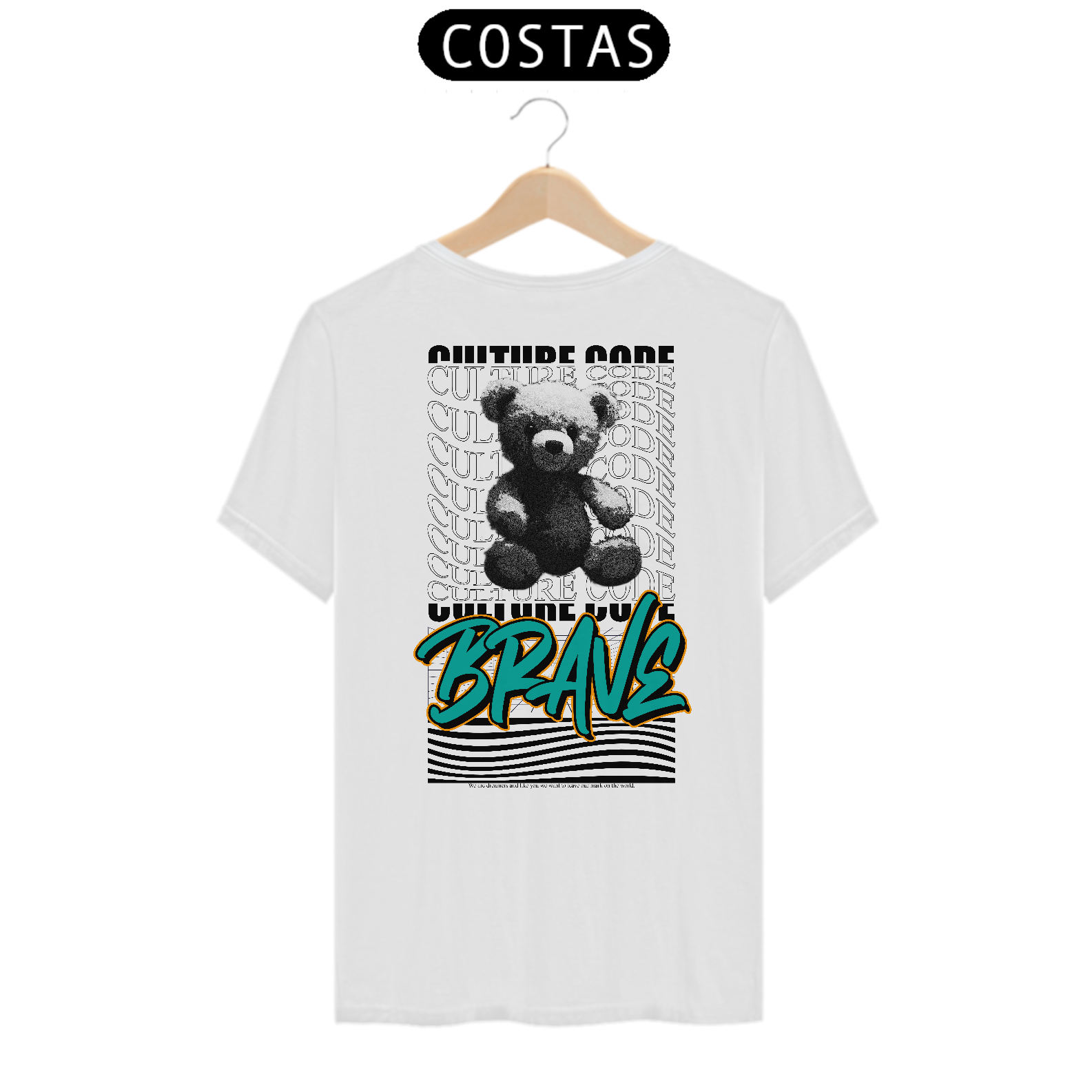 Camiseta Personalizada | Royal Red Clth. | Brave