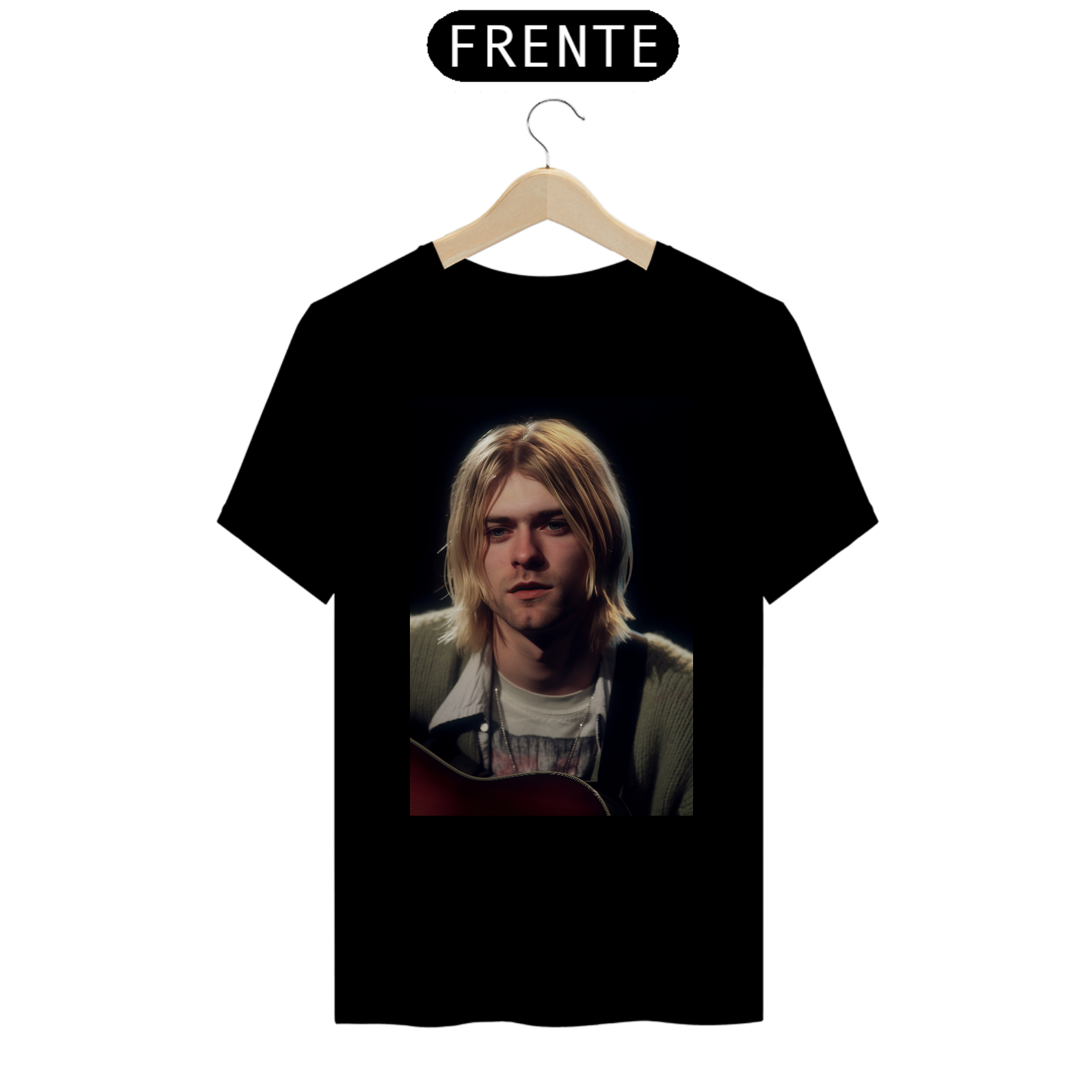Camiseta Personalizada | Royal Red Clth. | Kurt Cobain
