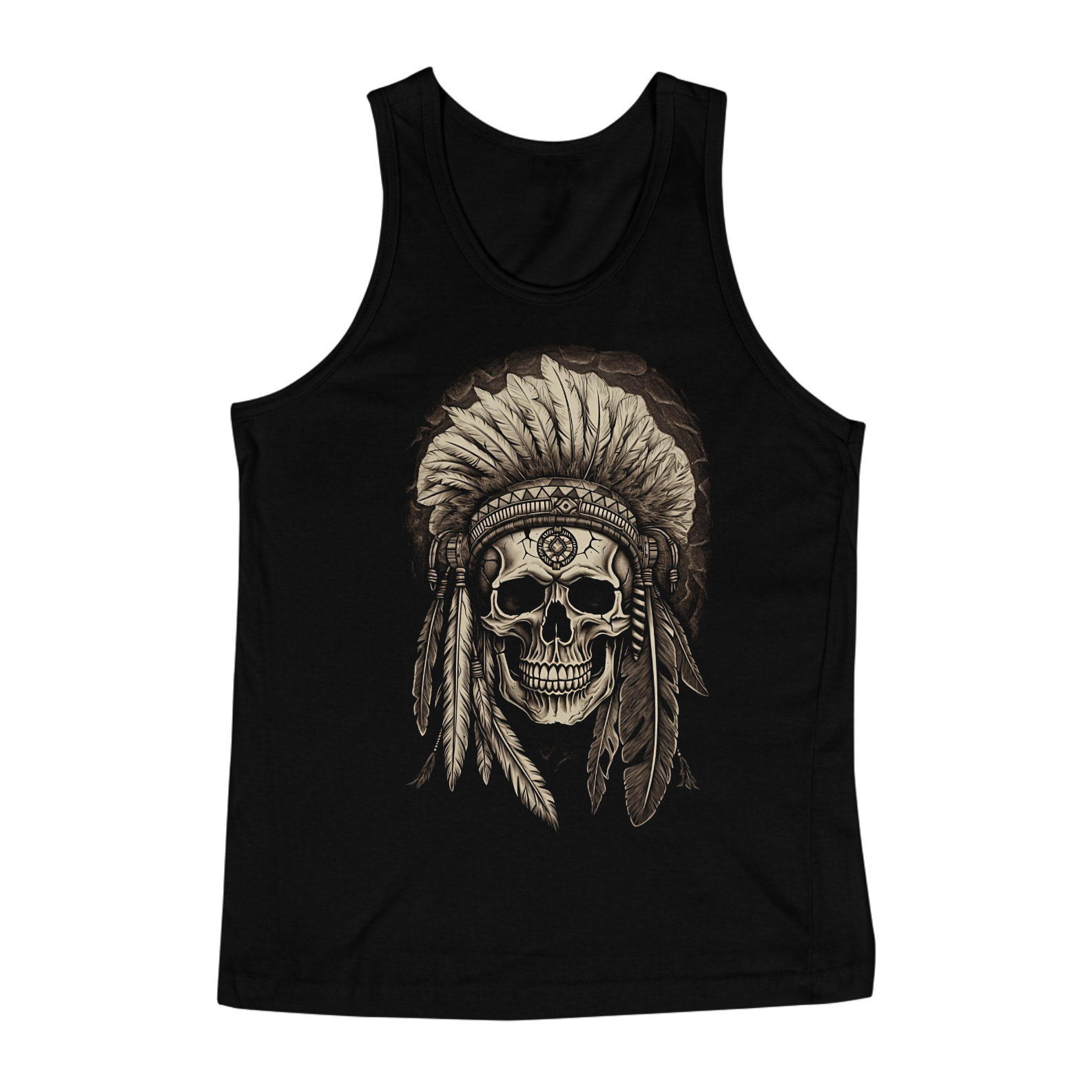 Regata Clássica | Royal Red Clth. | Sepia Shaman Skull