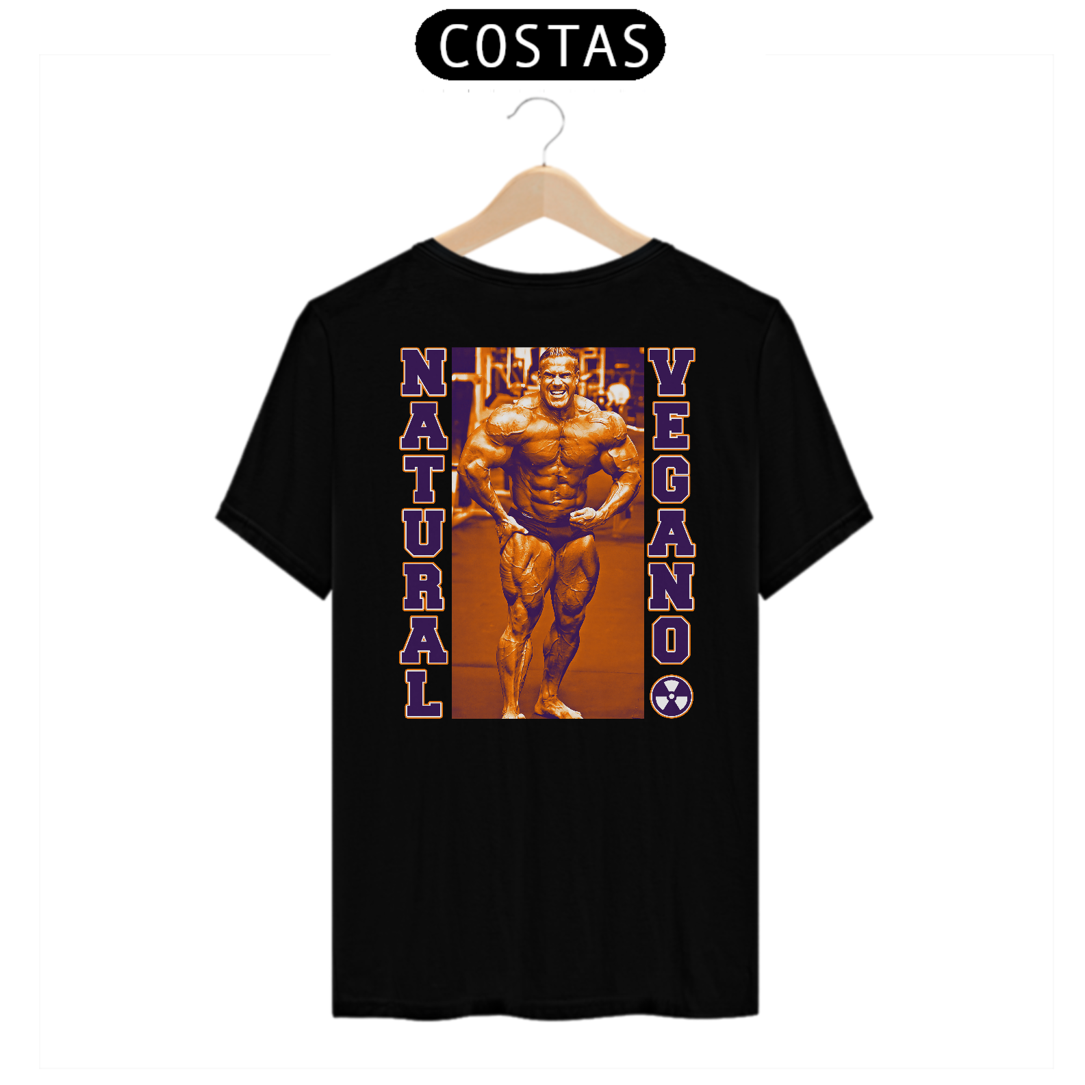 Camiseta Personalizada | Royal Red Clth. | Natural e Vegano Jay Cutler V2