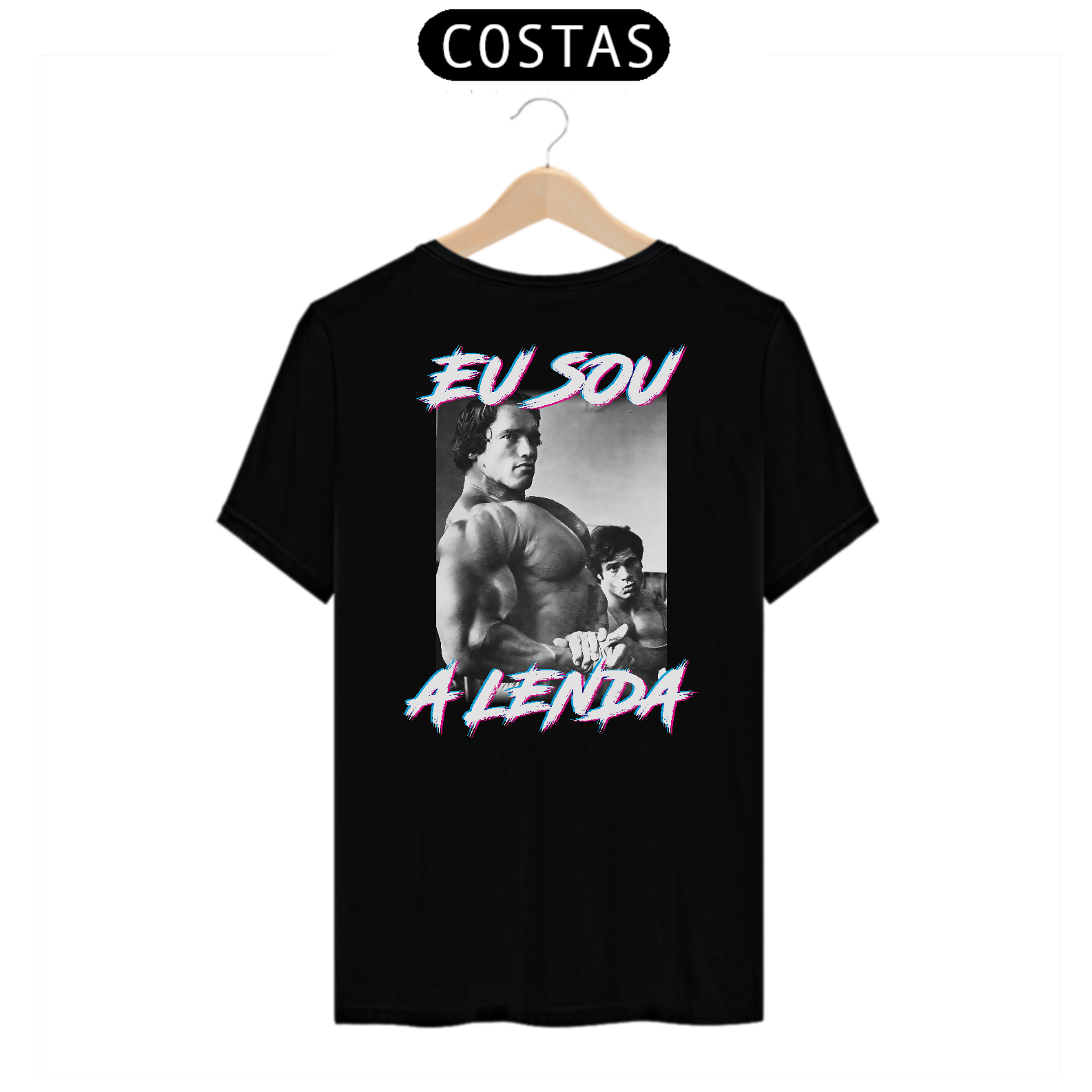 Camiseta Personalizada | Royal Red Clth. | Eu sou a lenda