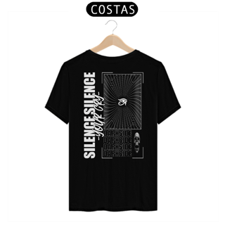 Camiseta Personalizada | Royal Red Clth. | Silence your cry Black