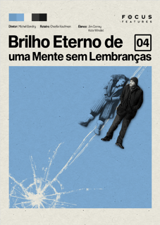 Pôster Minimalista Brilho Eterno de uma Mente sem Lembranças – Filme Cult